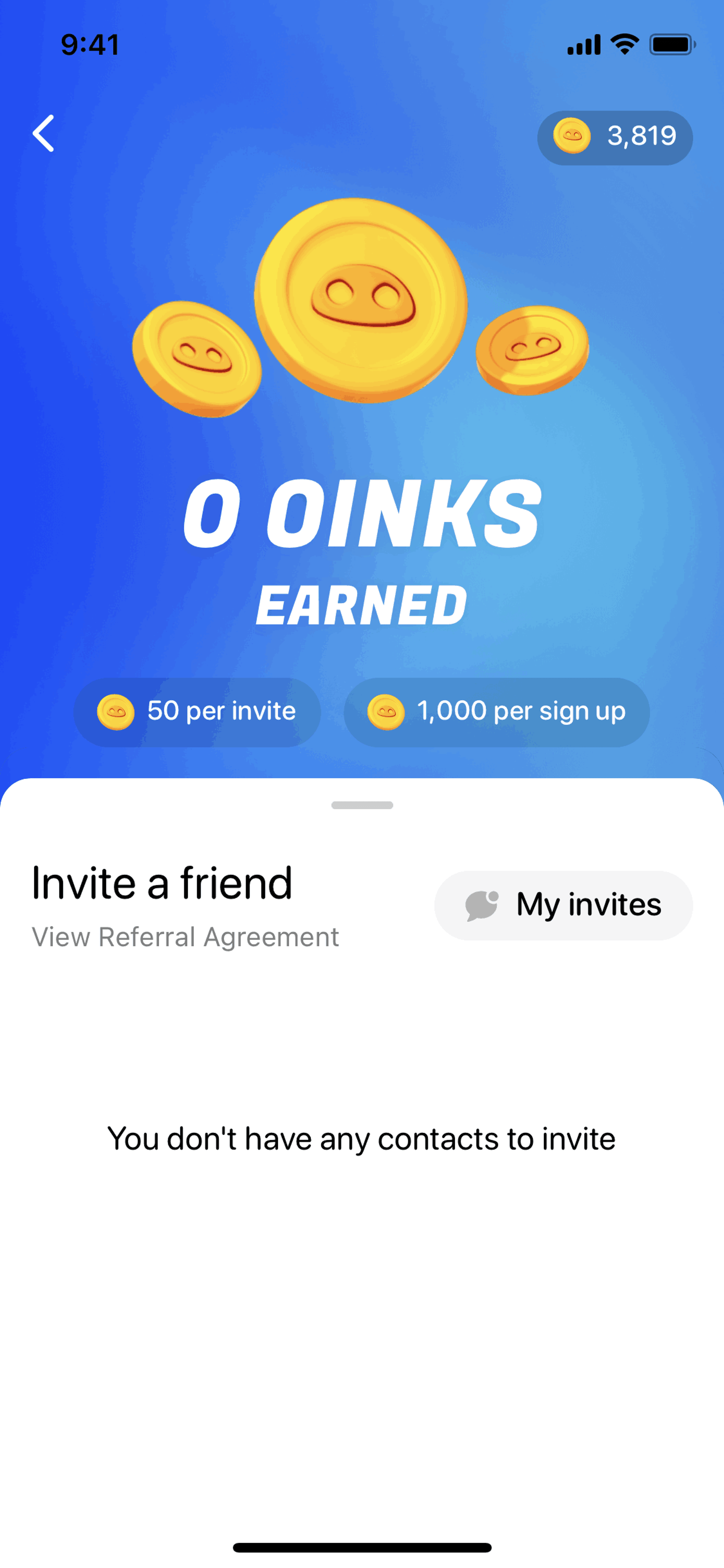 Bloom iOS Finance interface screenshot 24