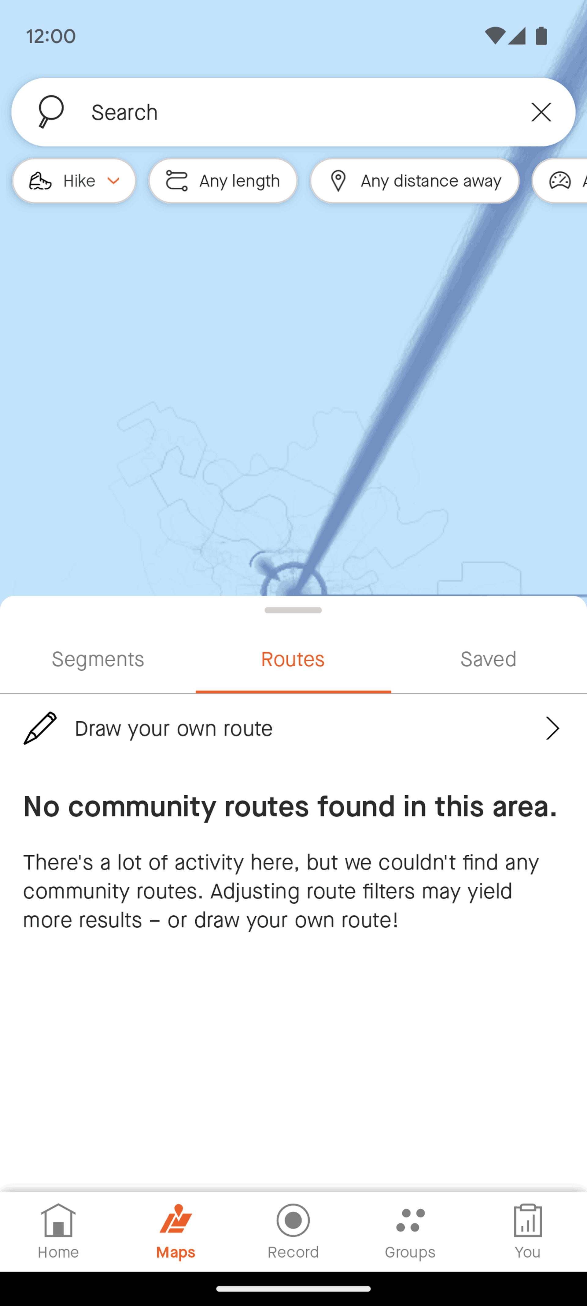 Strava Android Health & Fitness interface screenshot 5