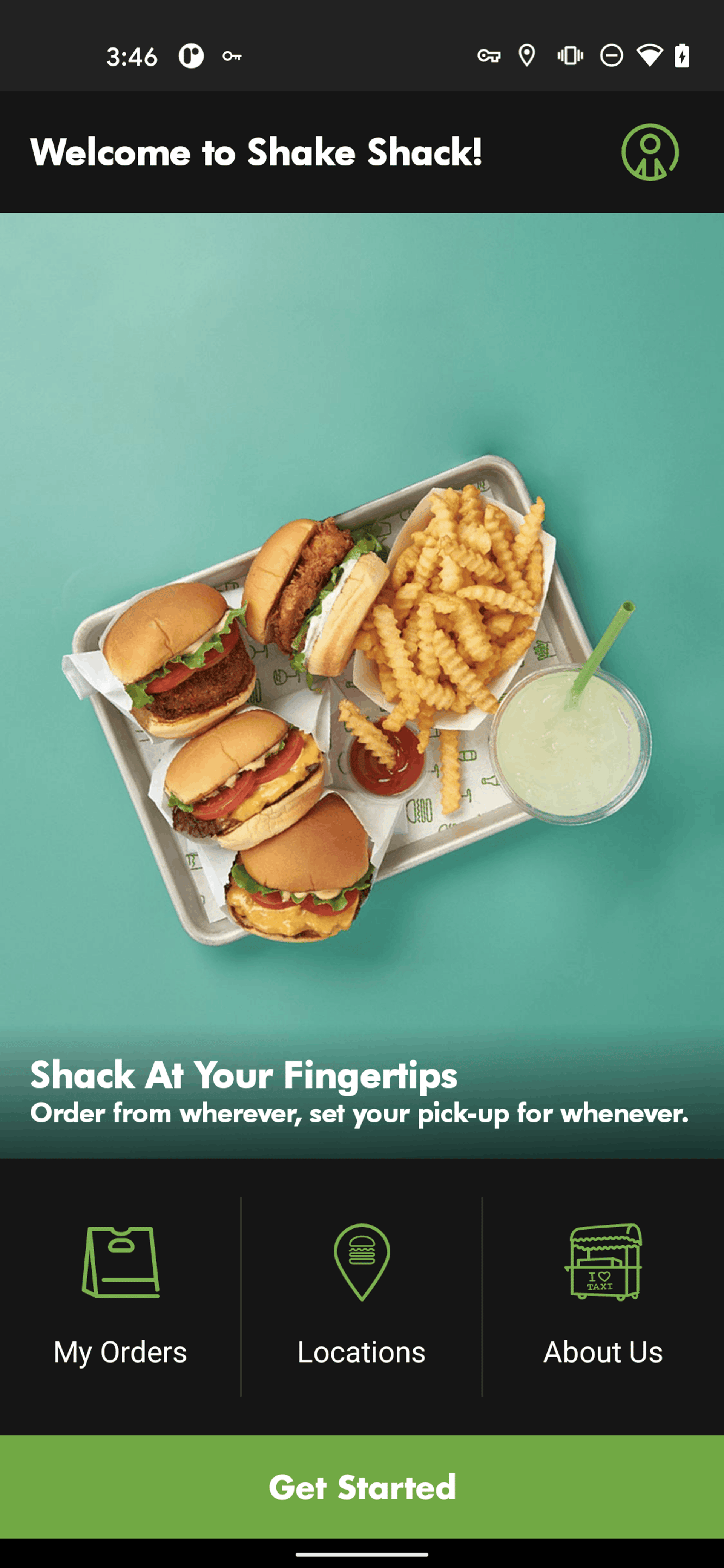 Shake Shack Android Food & Drink interface screenshot 4