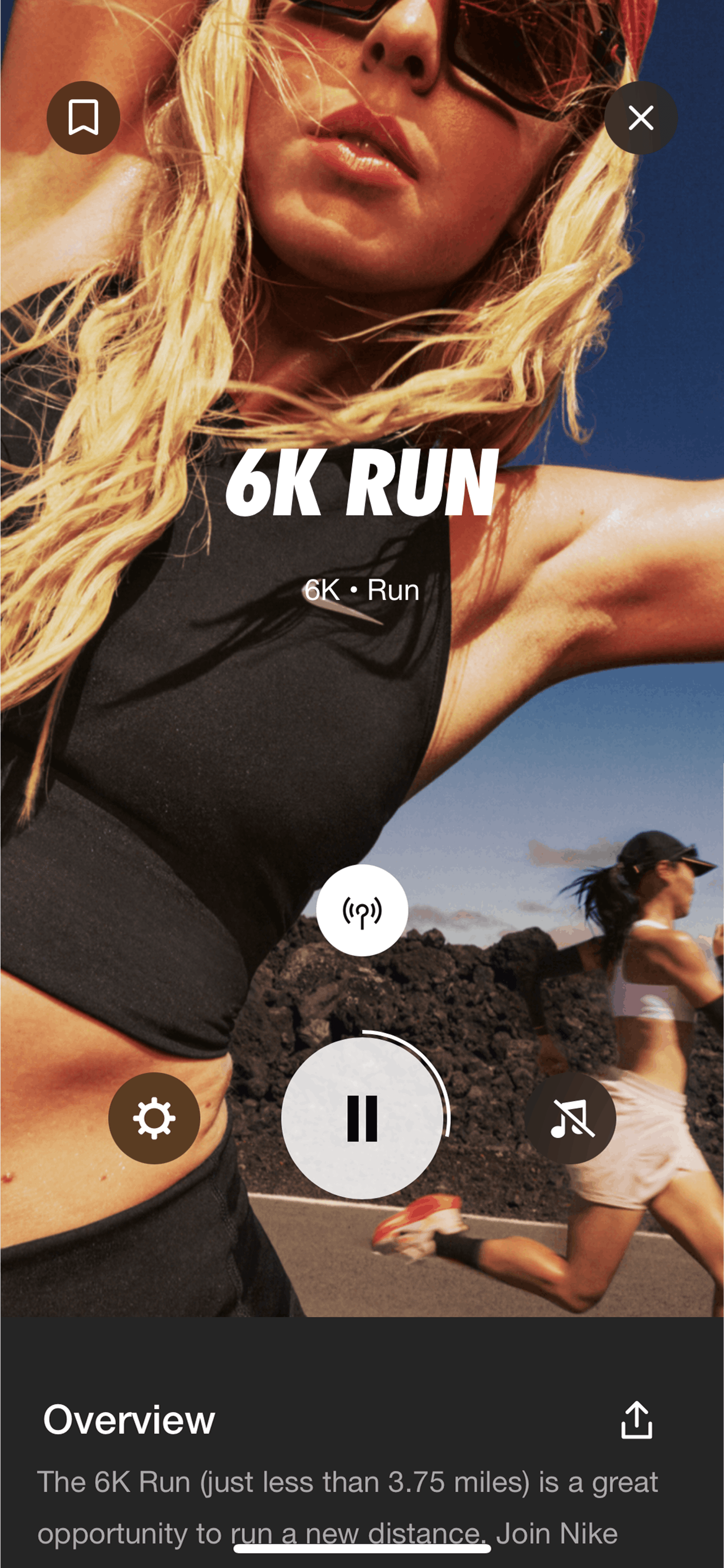 Nike Run Club iOS Health & Fitness interface screenshot 8