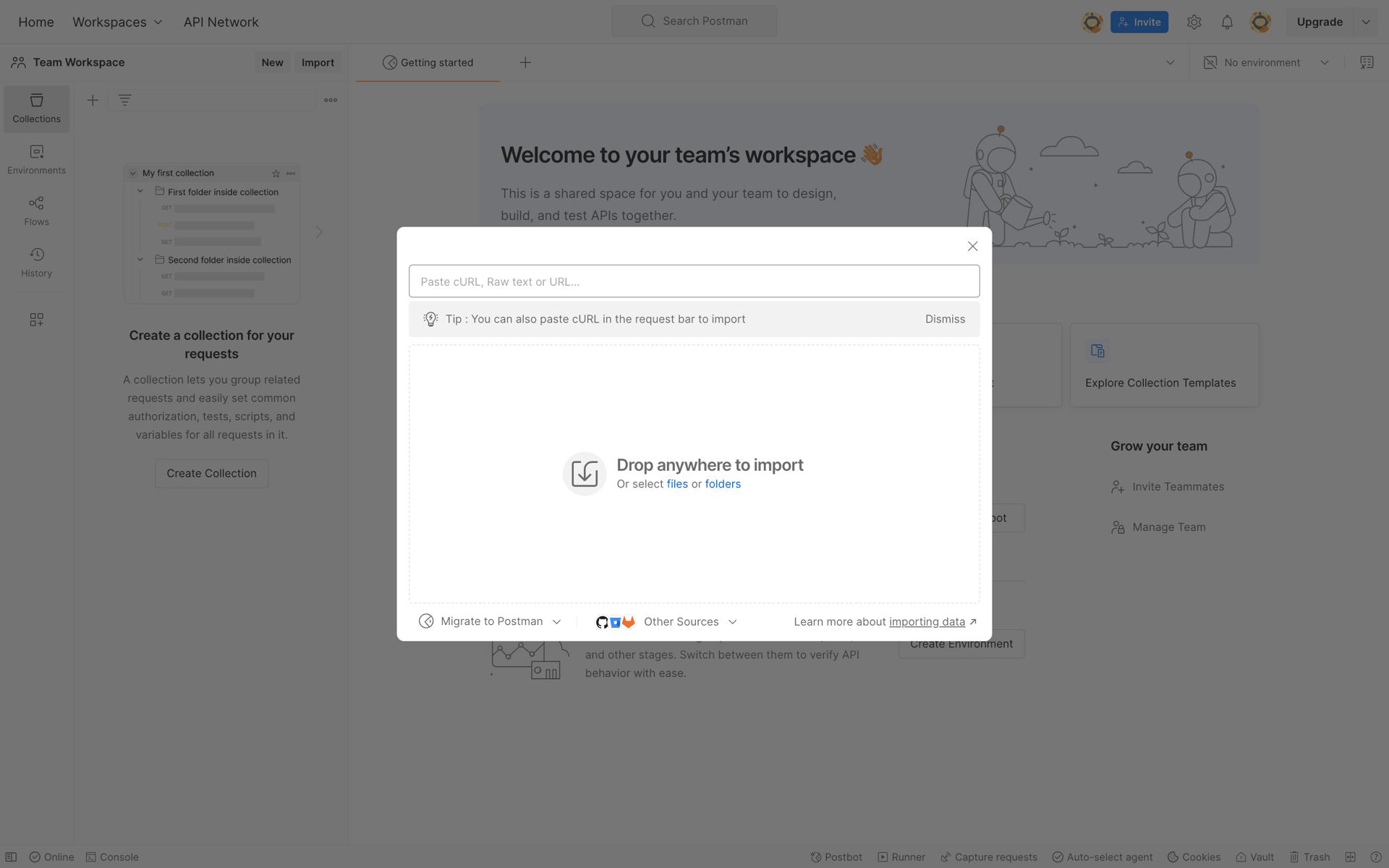 Postman Web Developer Tools interface screenshot 5