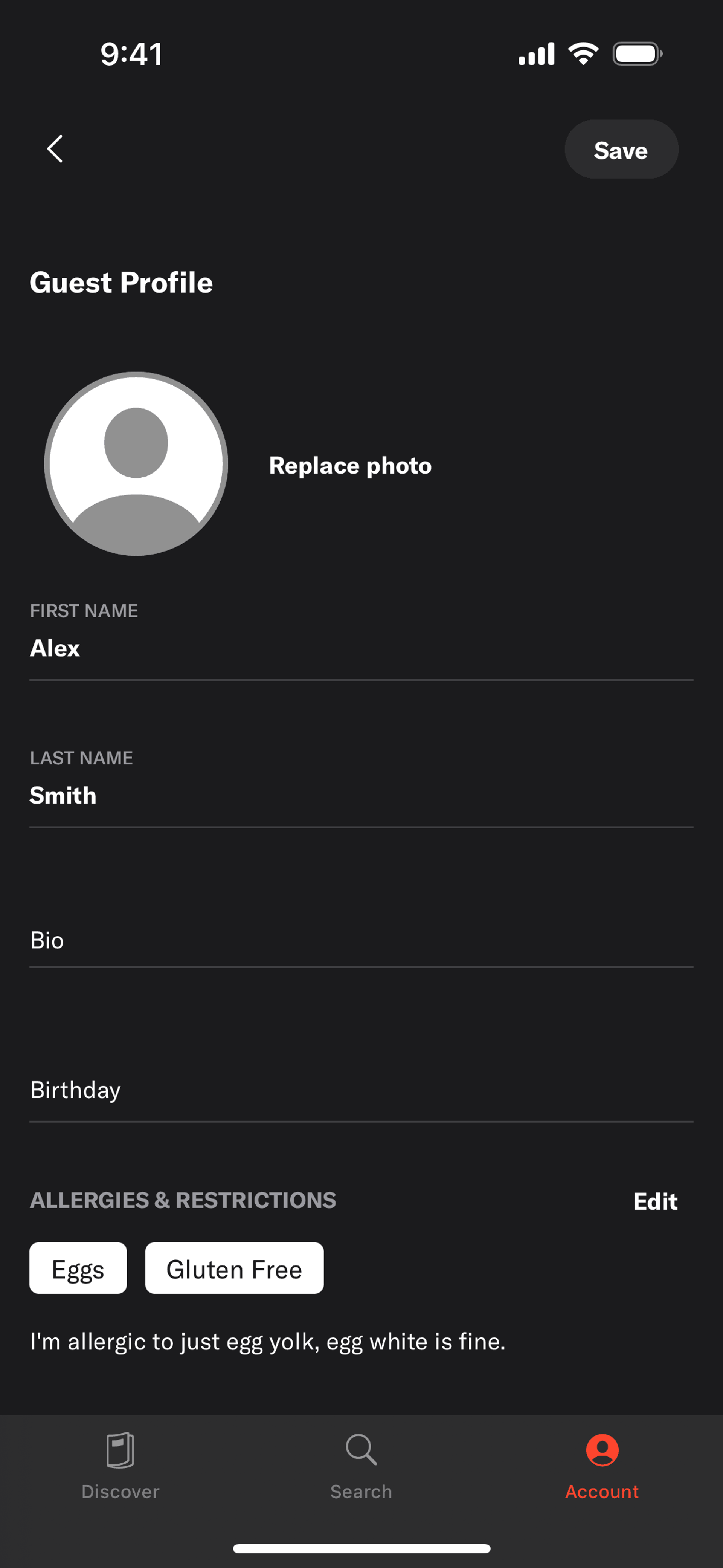 Resy iOS Food & Drink interface screenshot 12