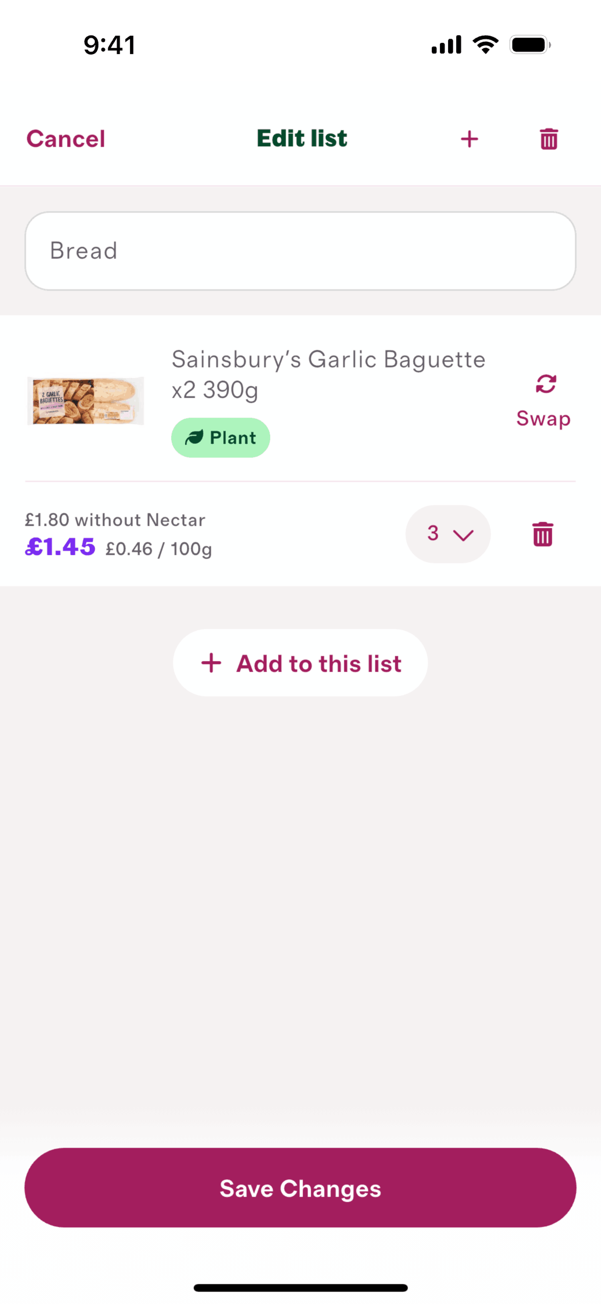 Cherrypick iOS Food & Drink interface screenshot 17