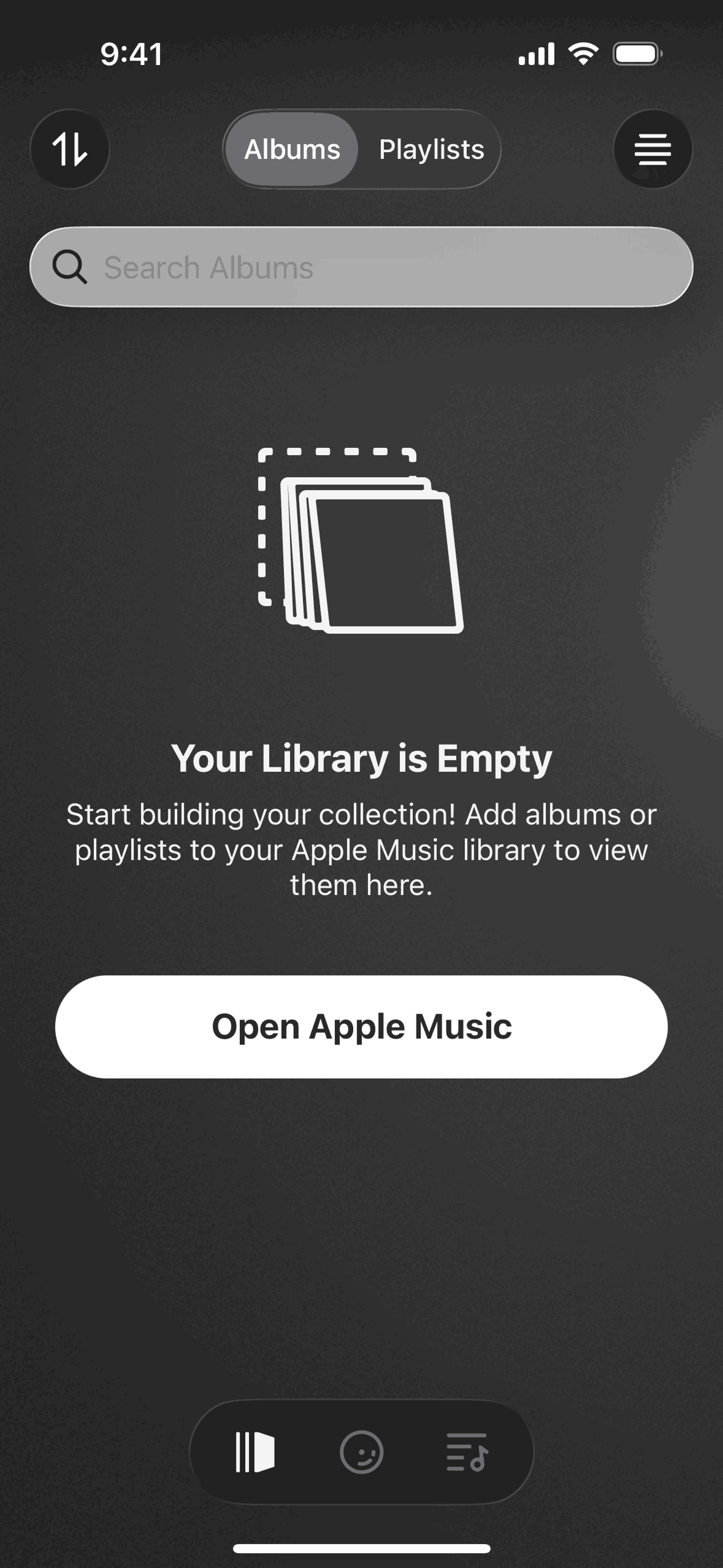 MD Vinyl iOS Music & Audio interface screenshot 14