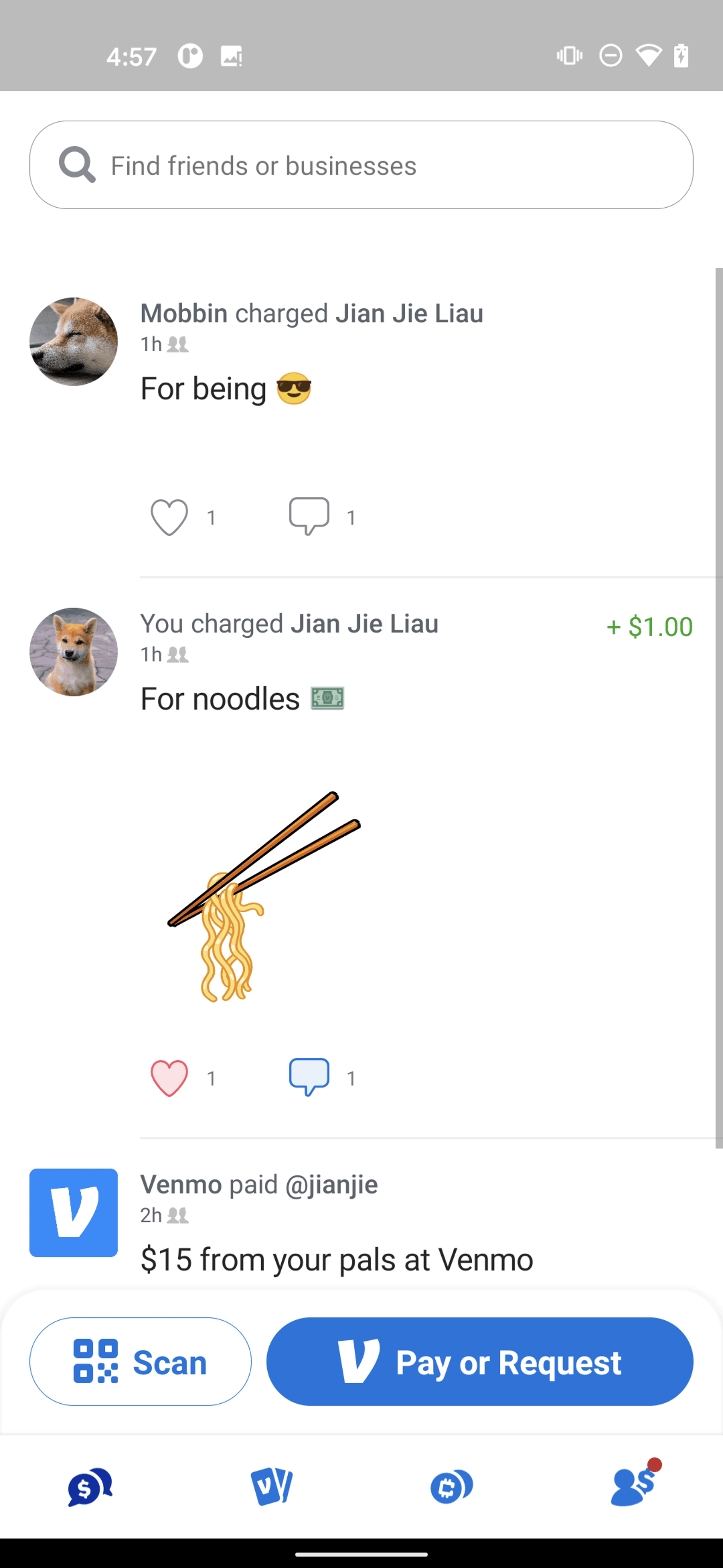 Venmo Android Finance interface screenshot 12