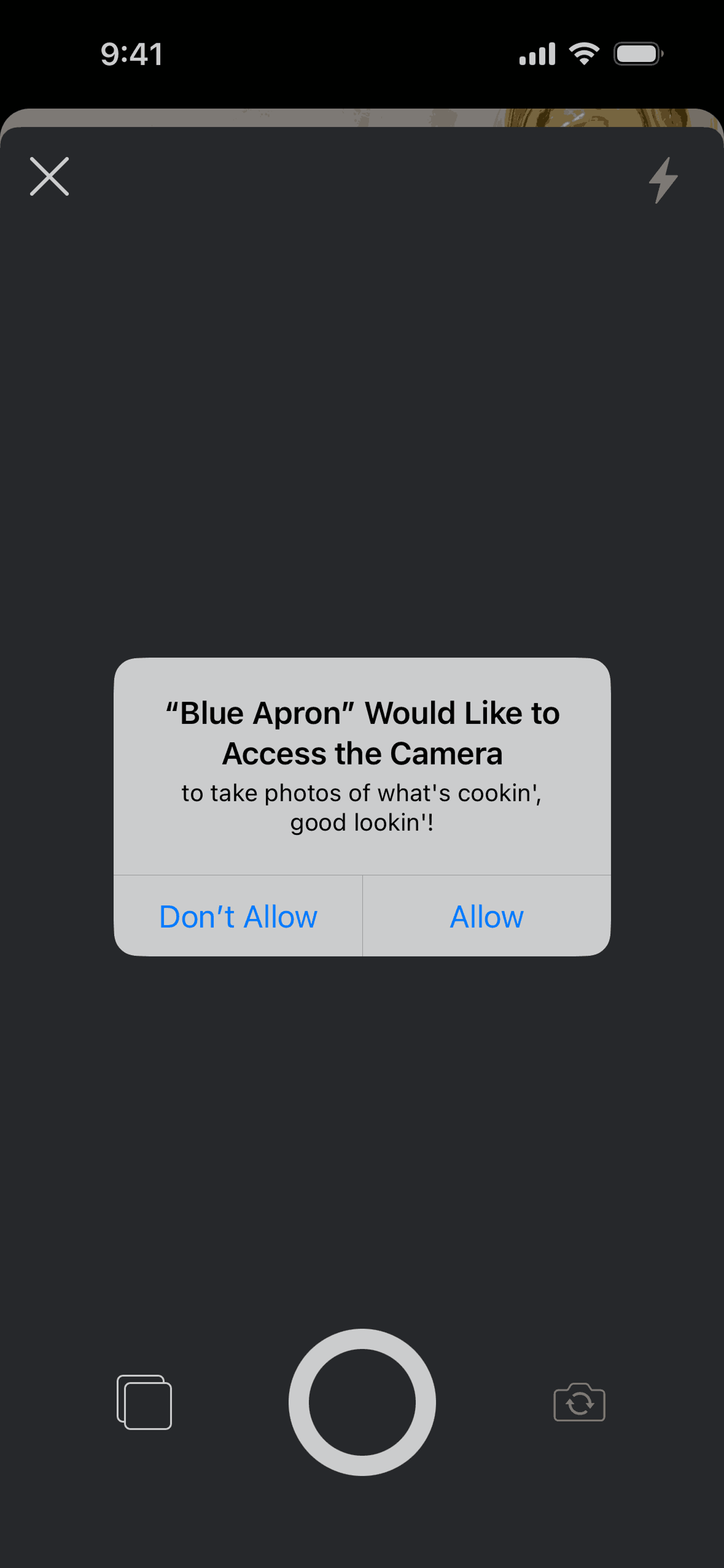 Blue Apron iOS Shopping interface screenshot 12