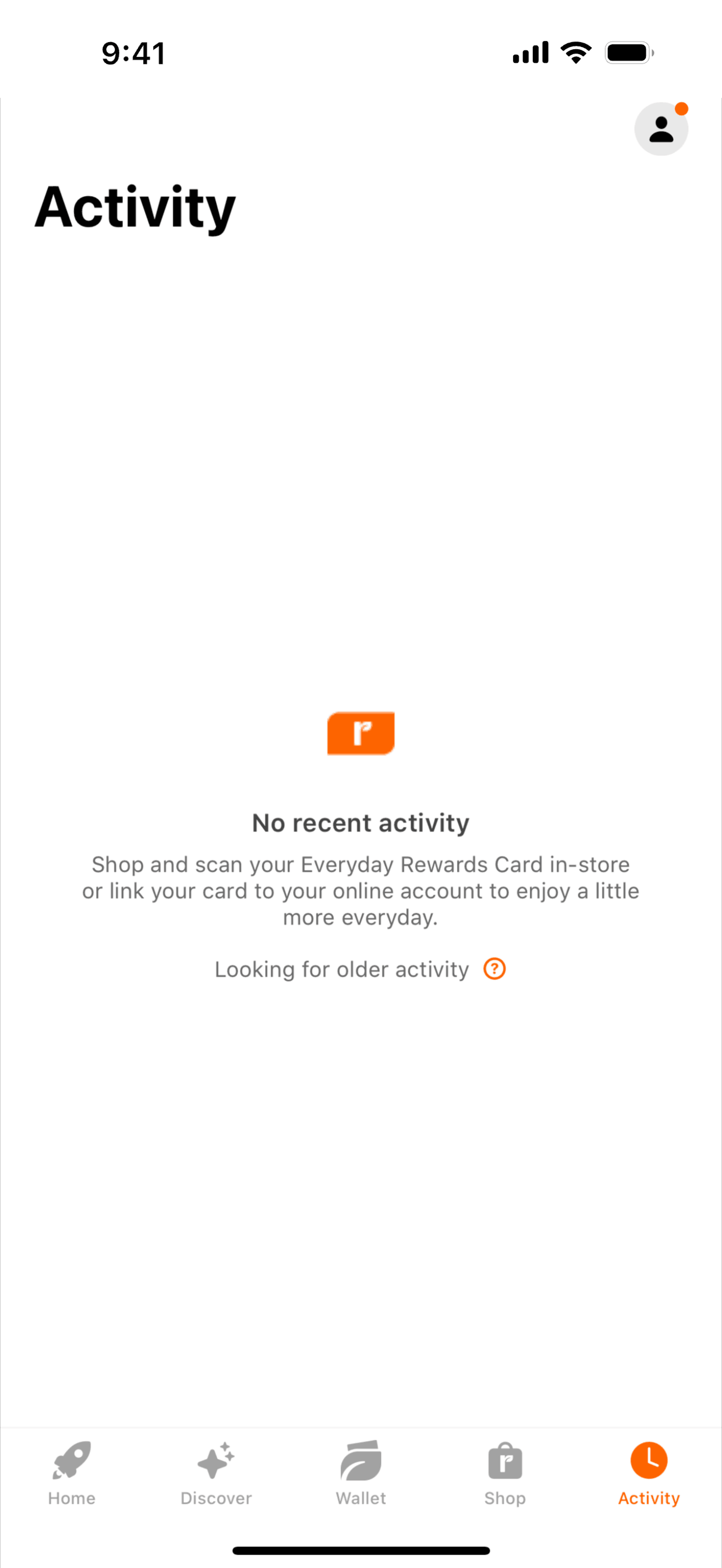 Everyday Rewards iOS Shopping interface screenshot 16