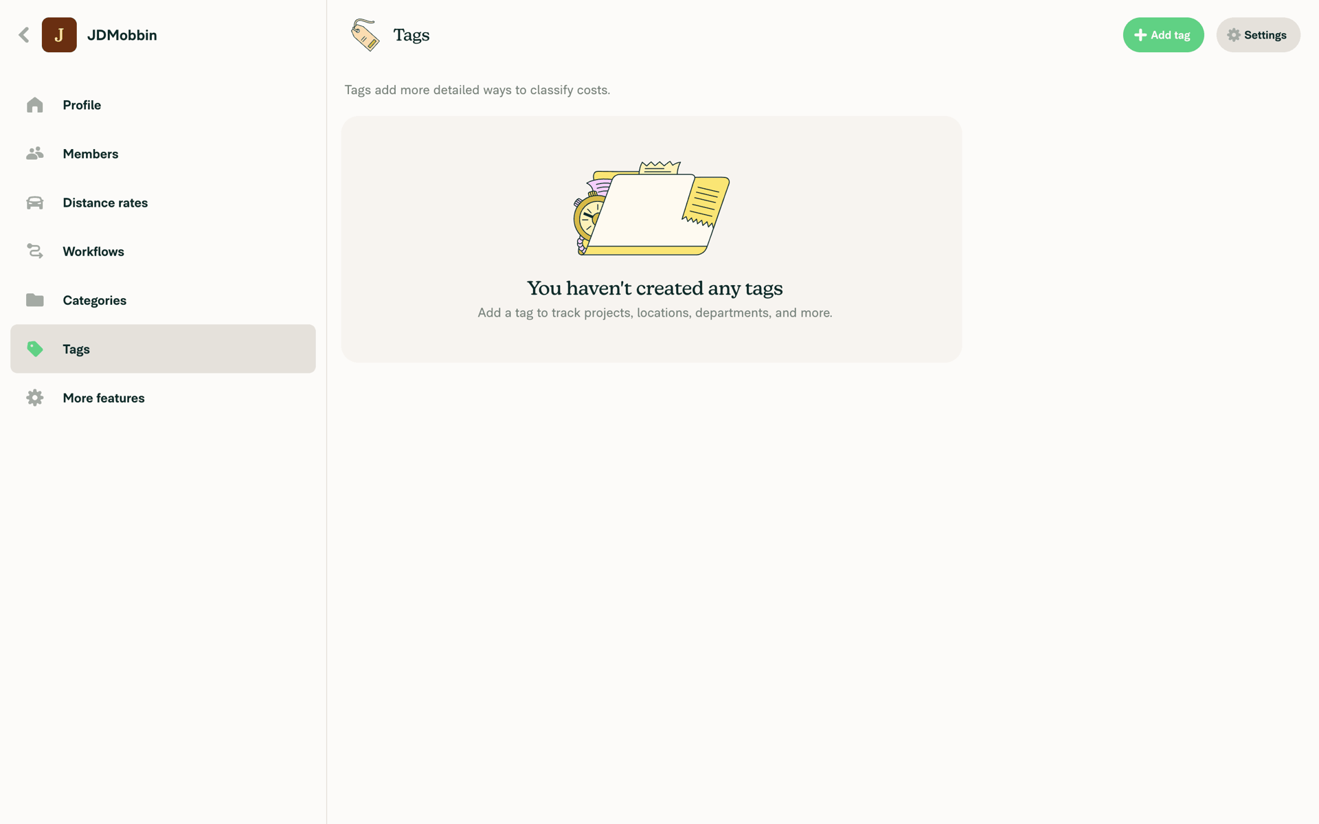 Expensify Web Finance interface screenshot 20