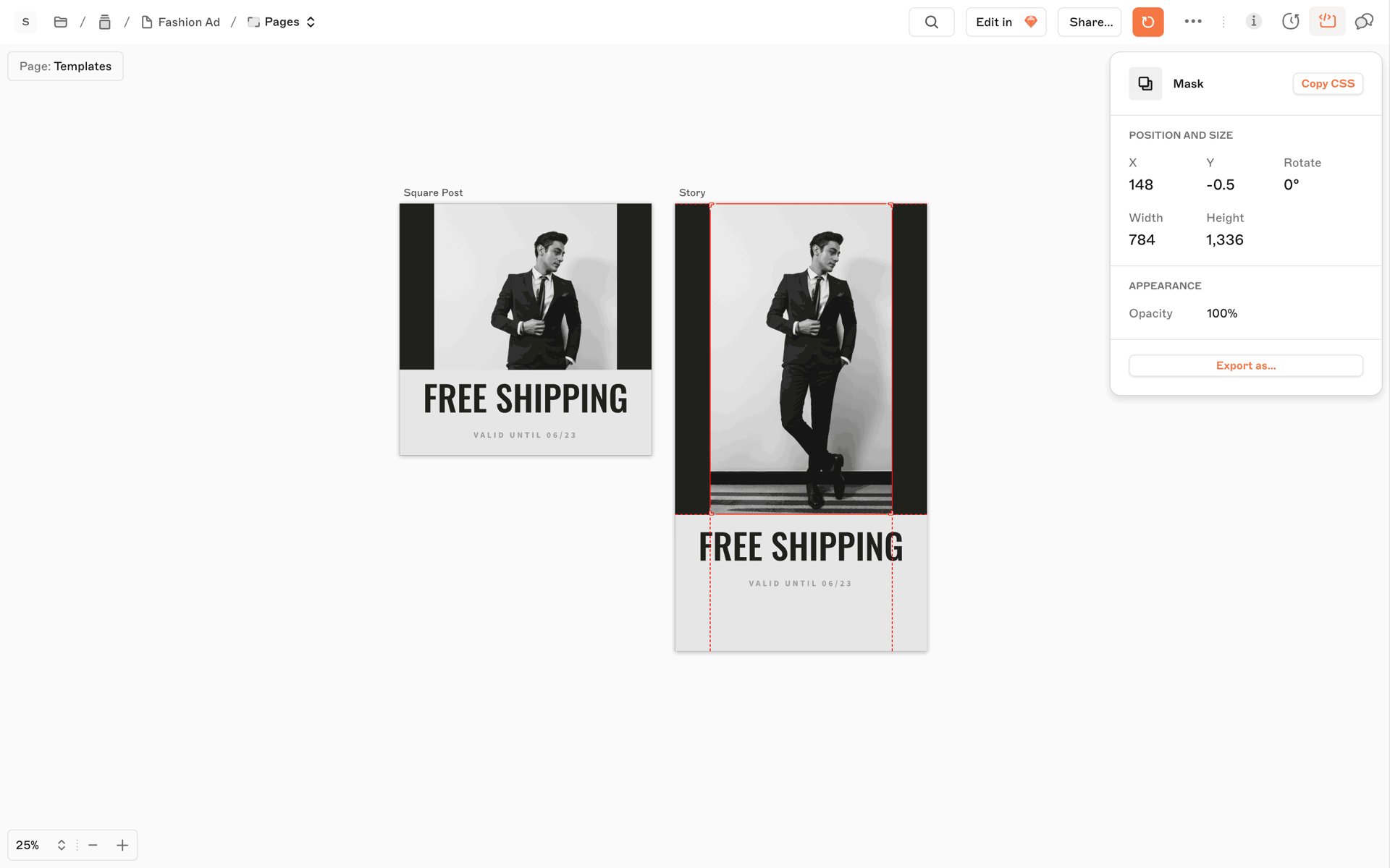 Sketch Web Productivity interface screenshot 9