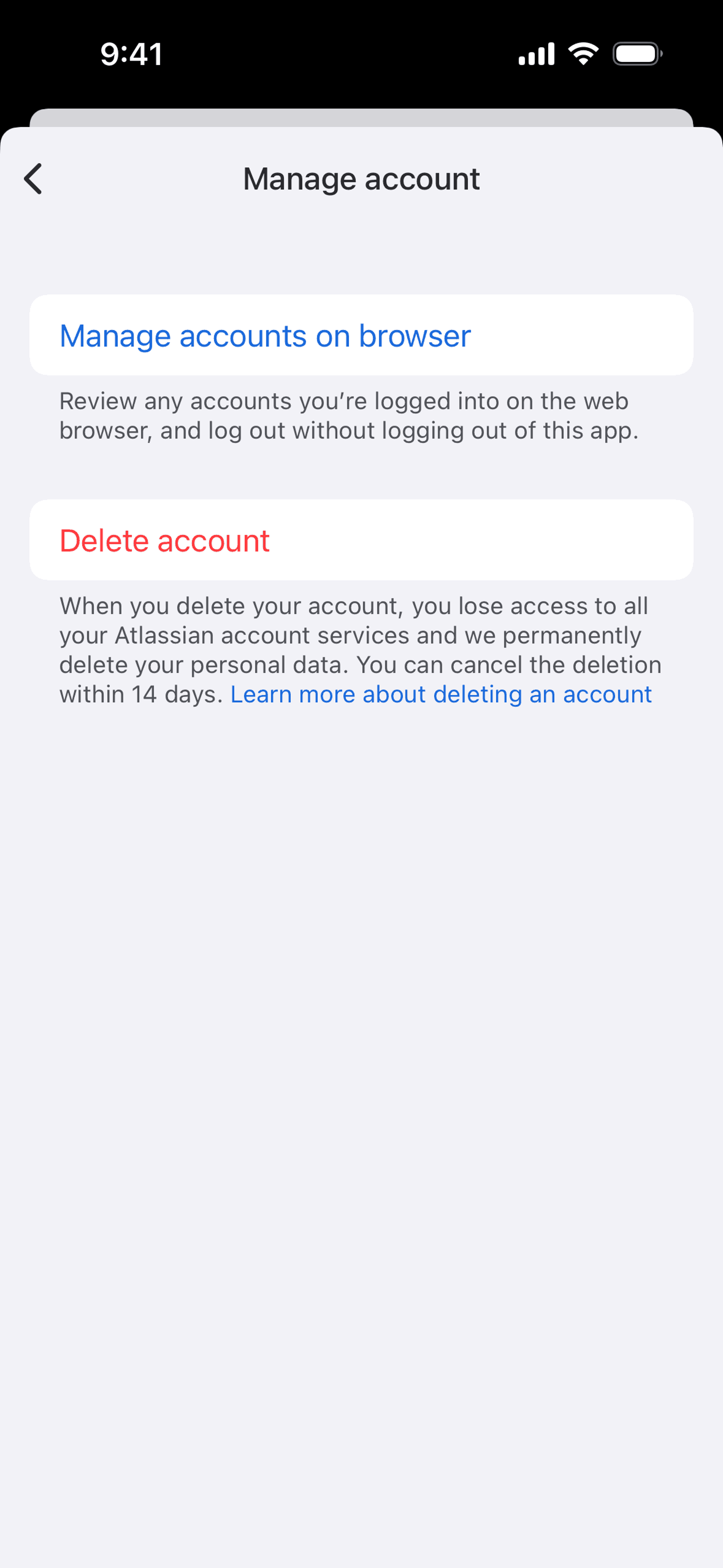 Jira Cloud iOS Business interface screenshot 3