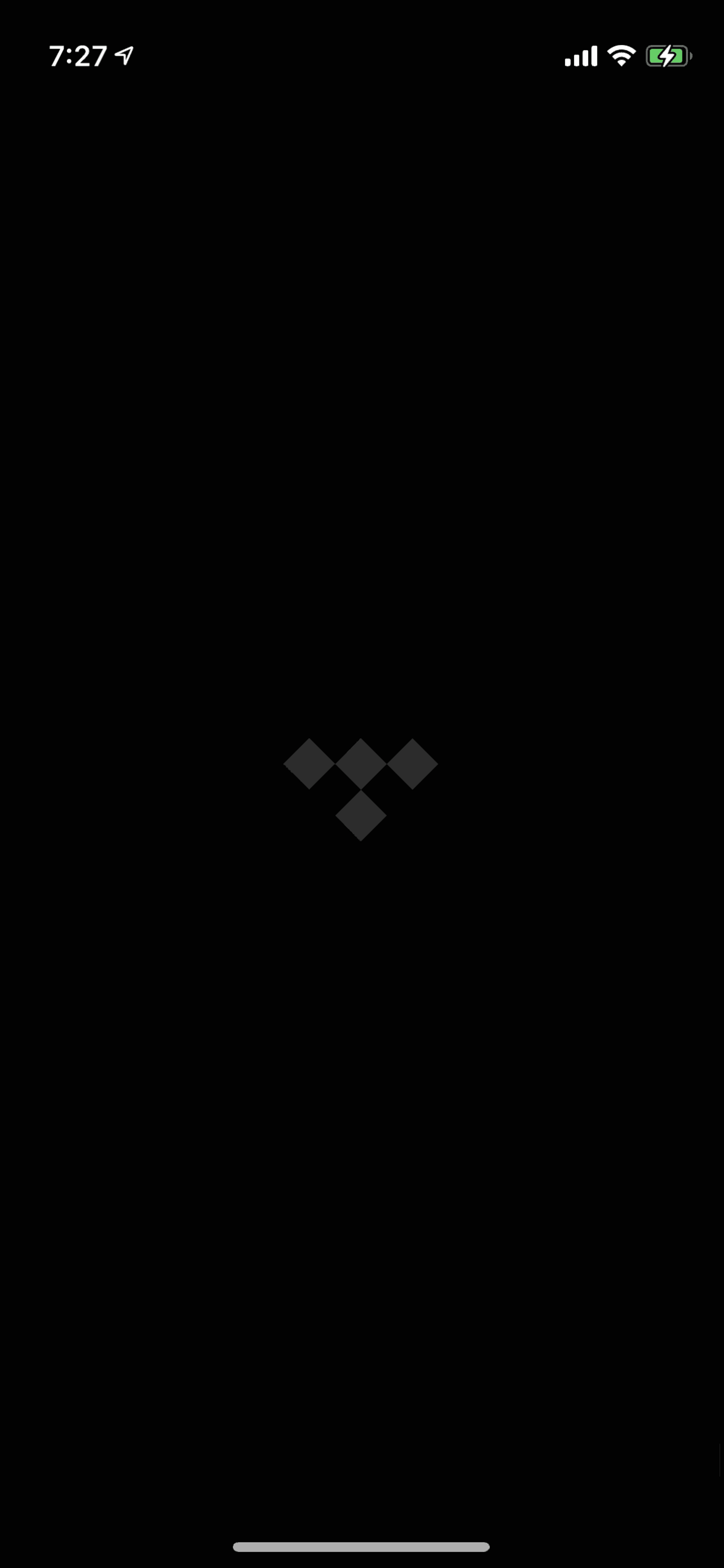 TIDAL iOS Music & Audio interface screenshot 1