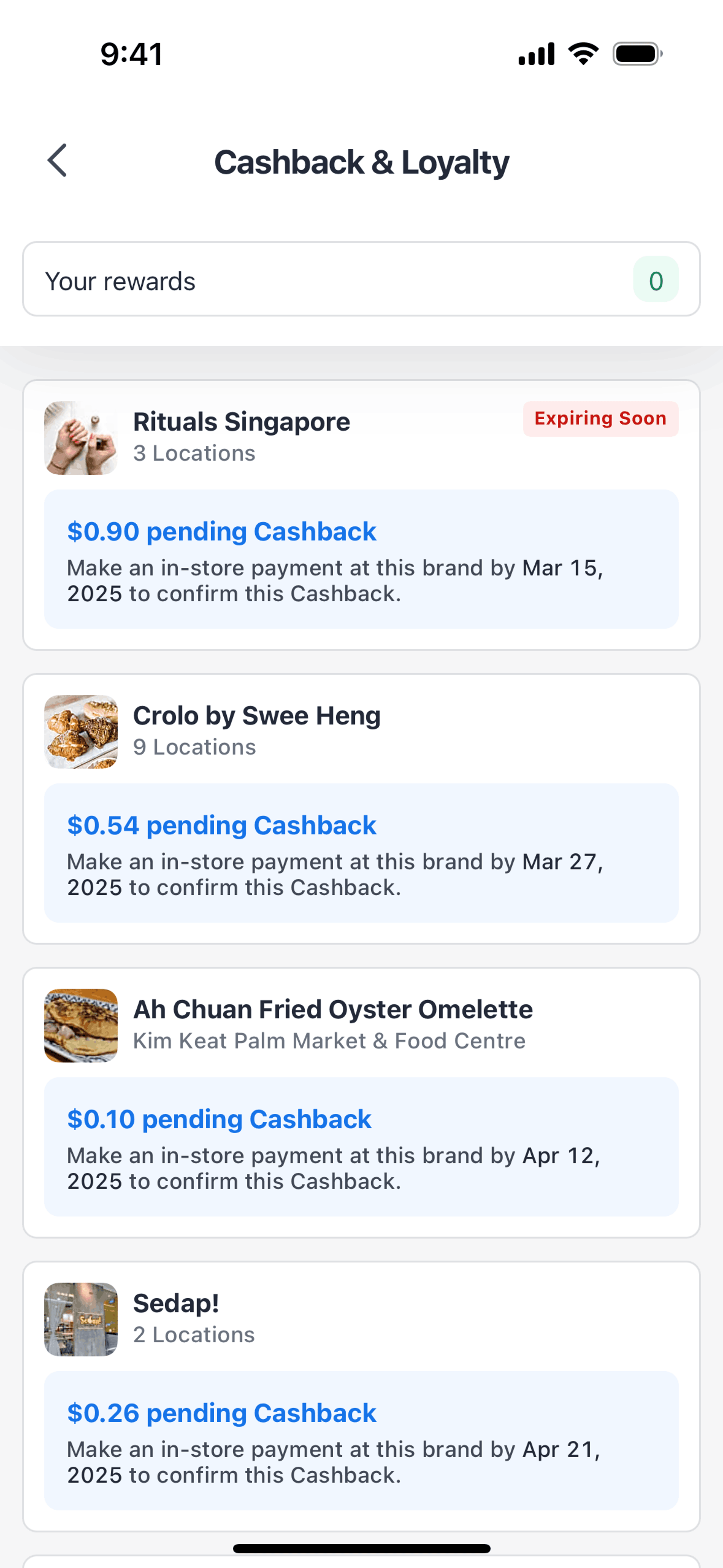 ShopBack iOS Shopping interface screenshot 6