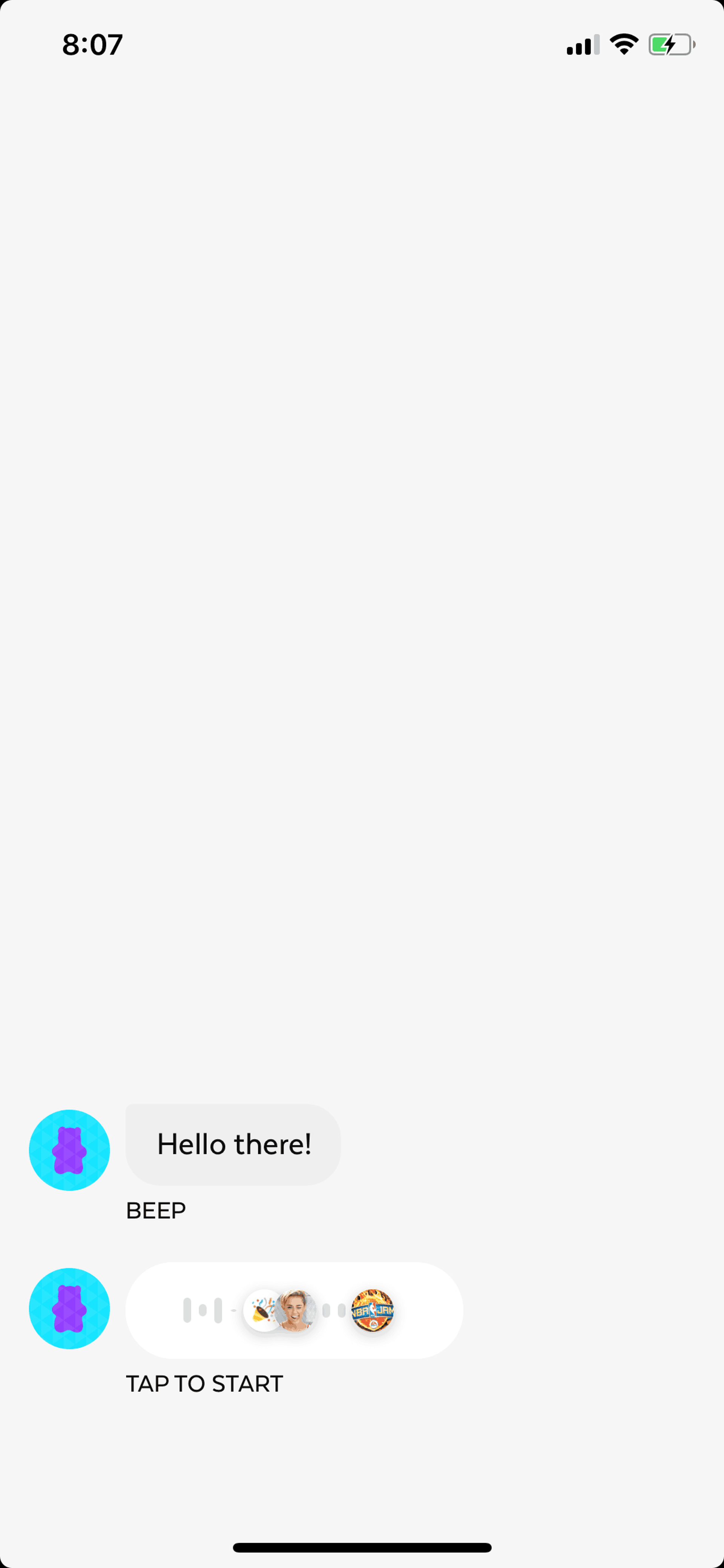 Beep iOS Social Networking interface screenshot 2