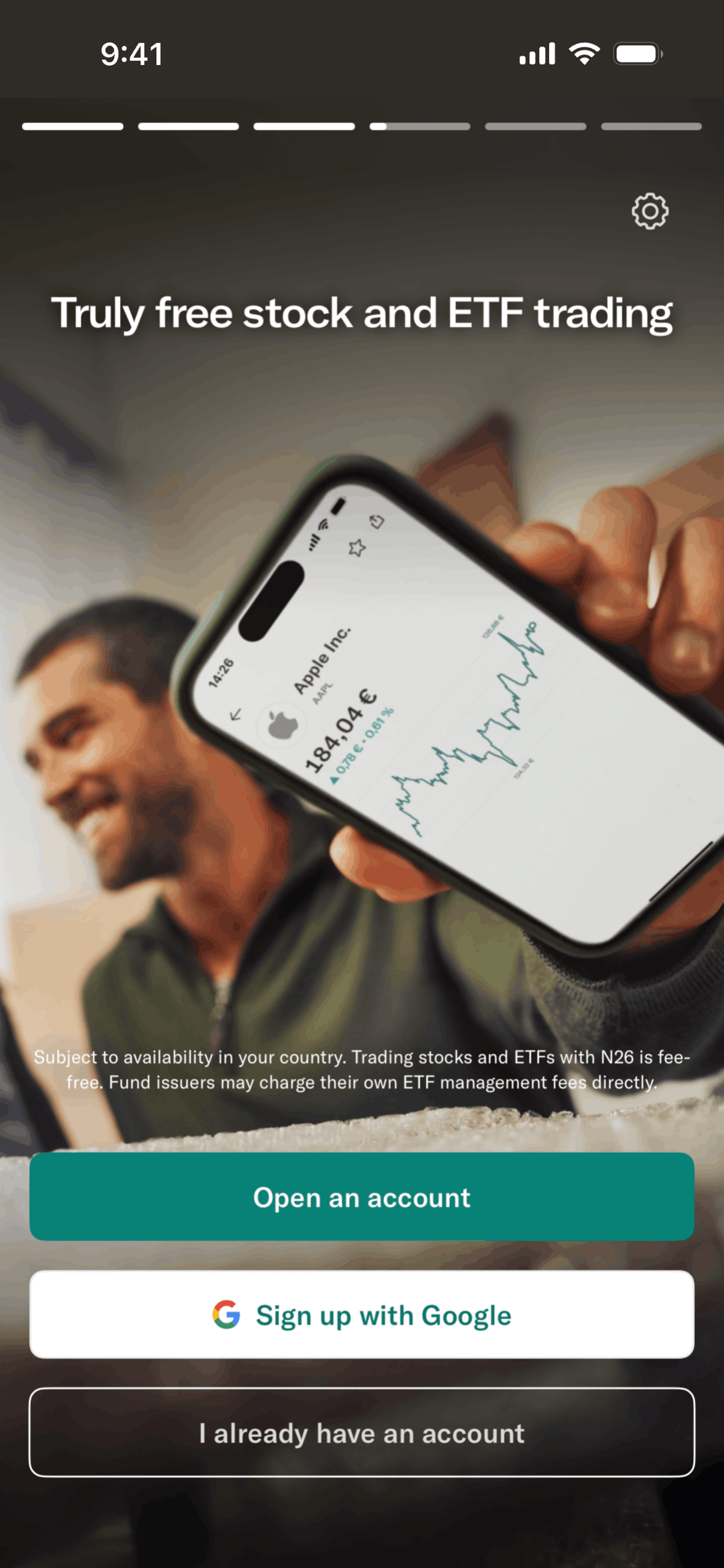 N26 iOS Finance interface screenshot 2