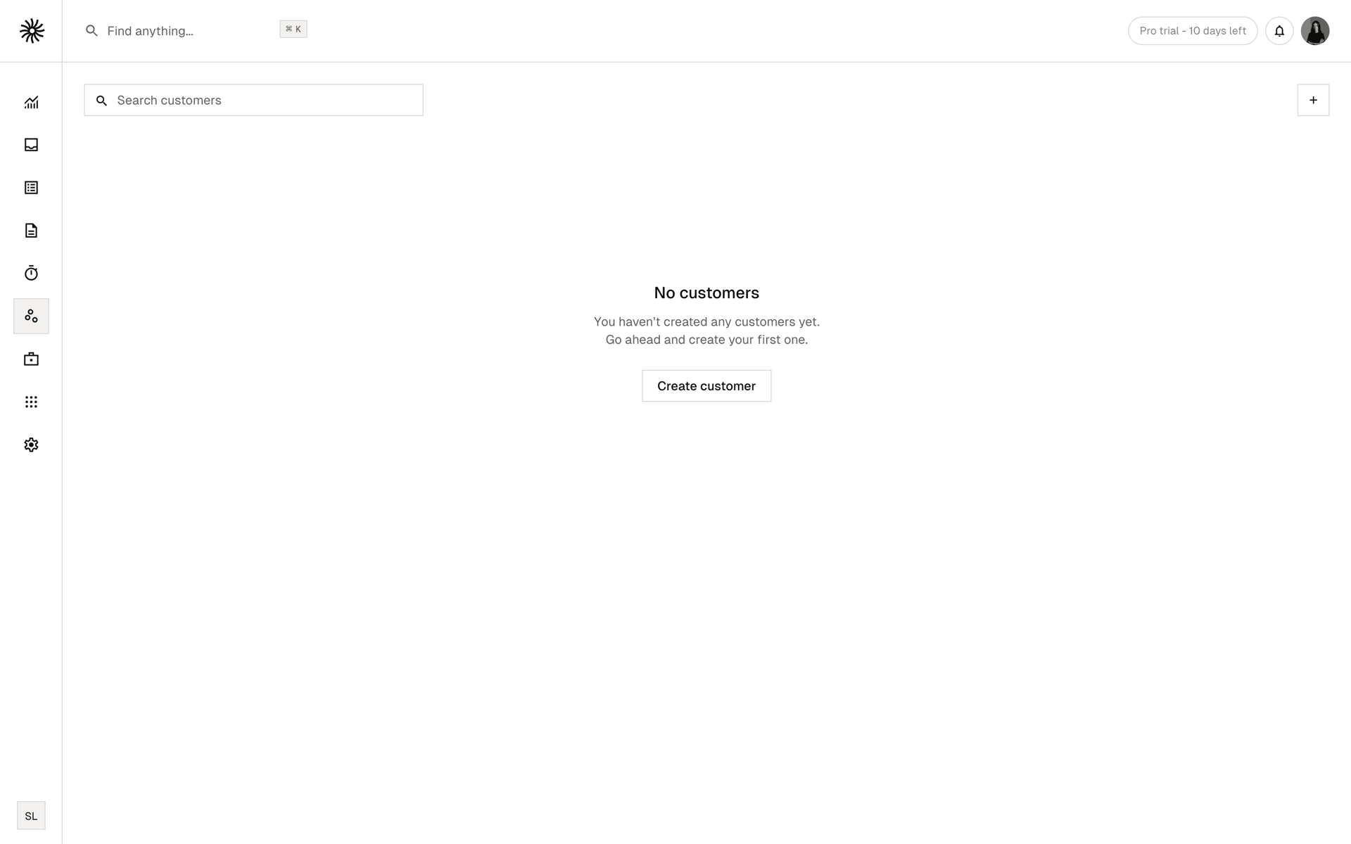 Midday Web Finance interface screenshot 22