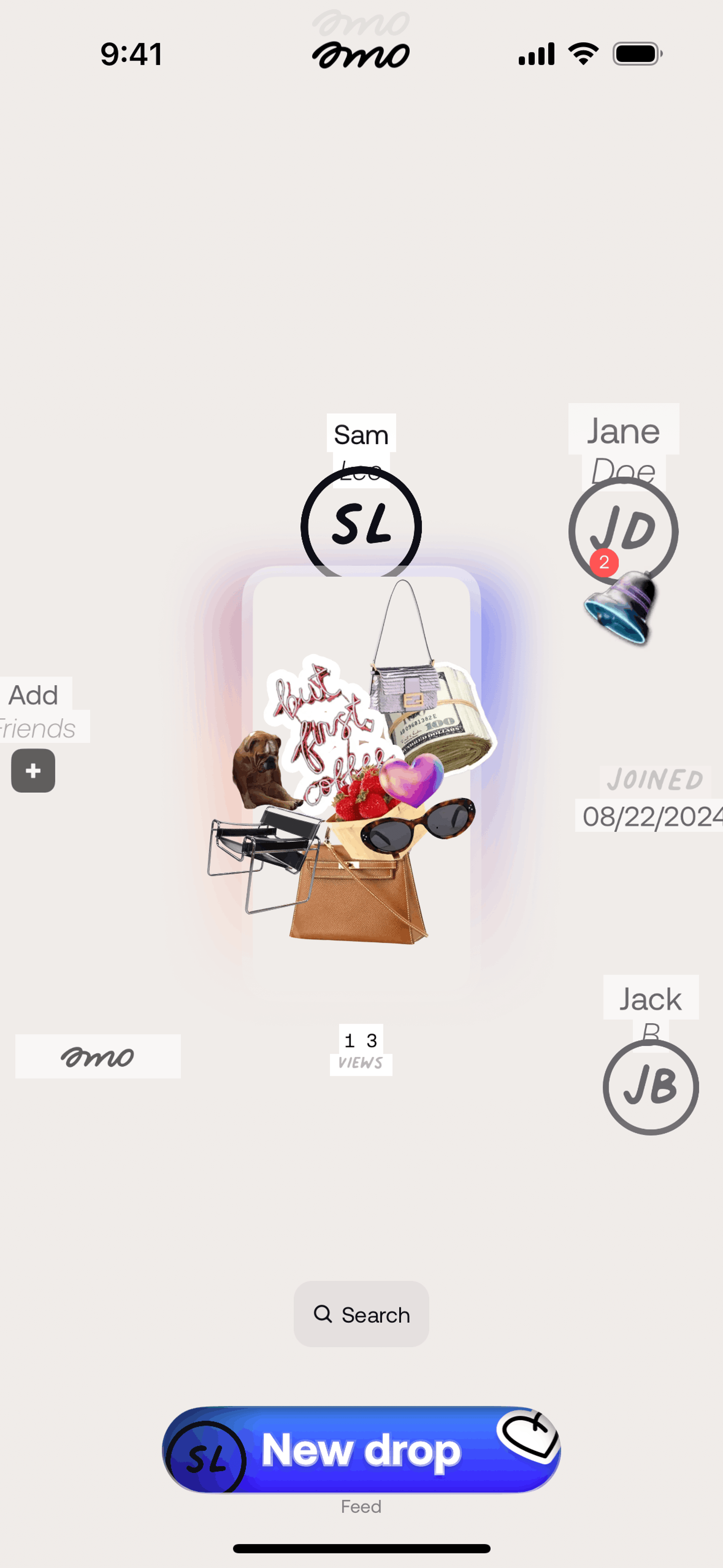 ID iOS Social Networking interface screenshot 6