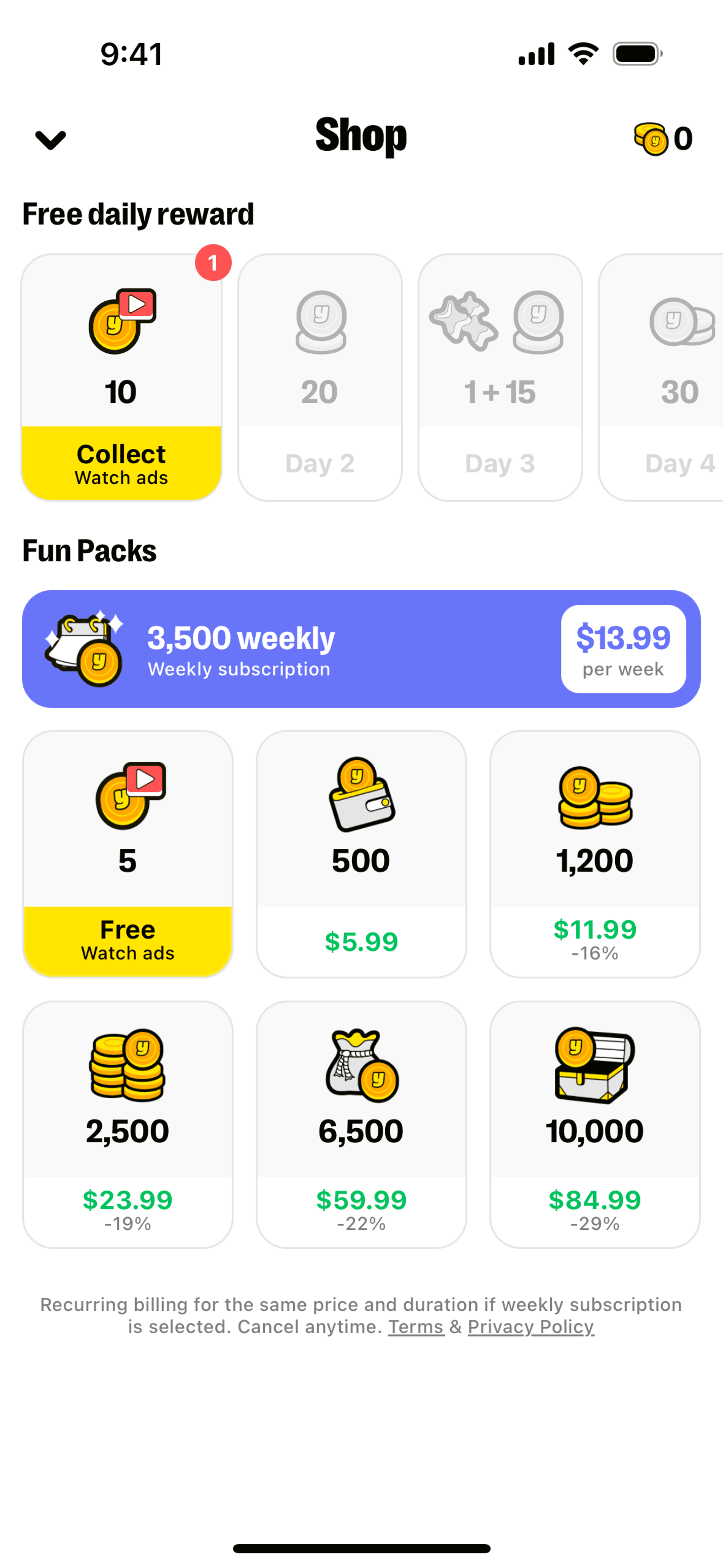 Yubo iOS Social Networking interface screenshot 17