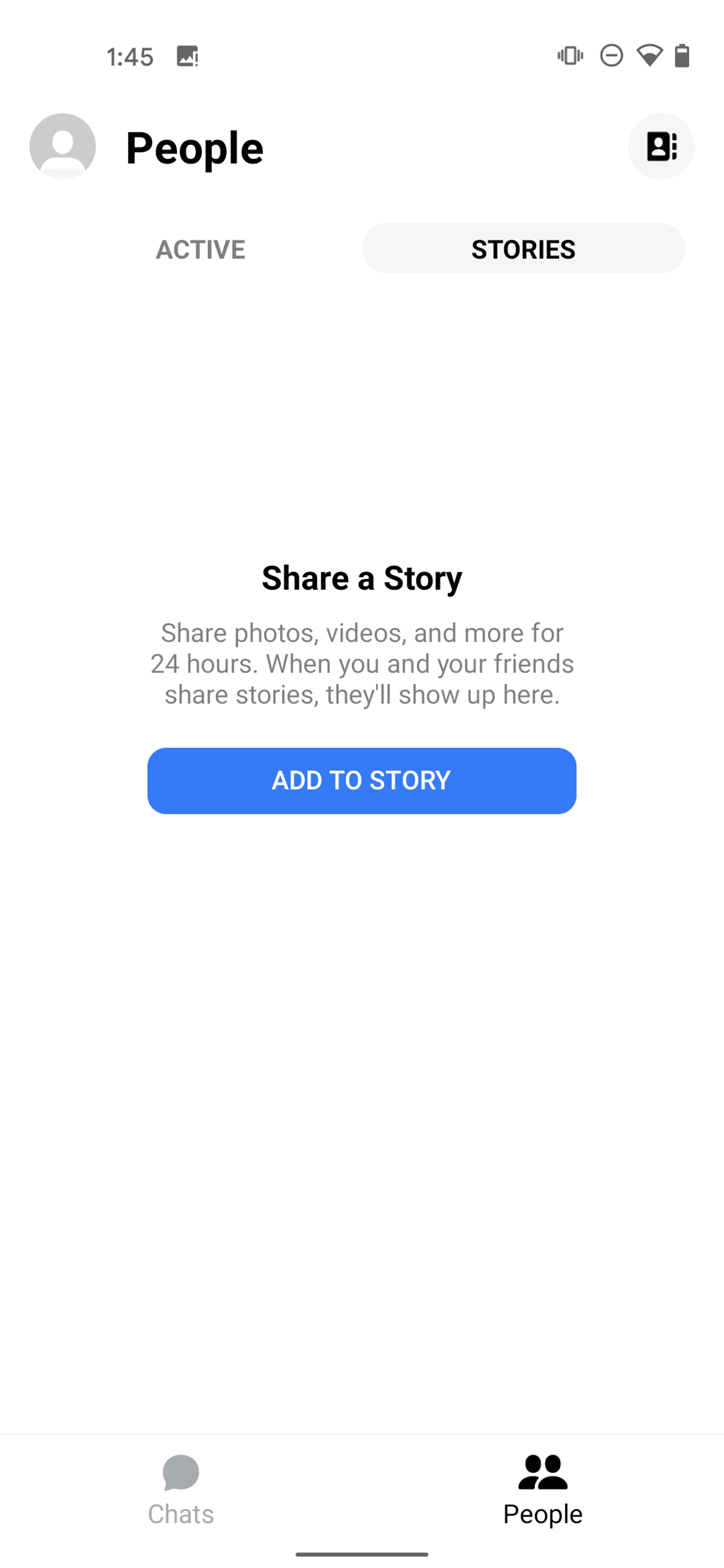 Messenger Android Social Networking interface screenshot 18