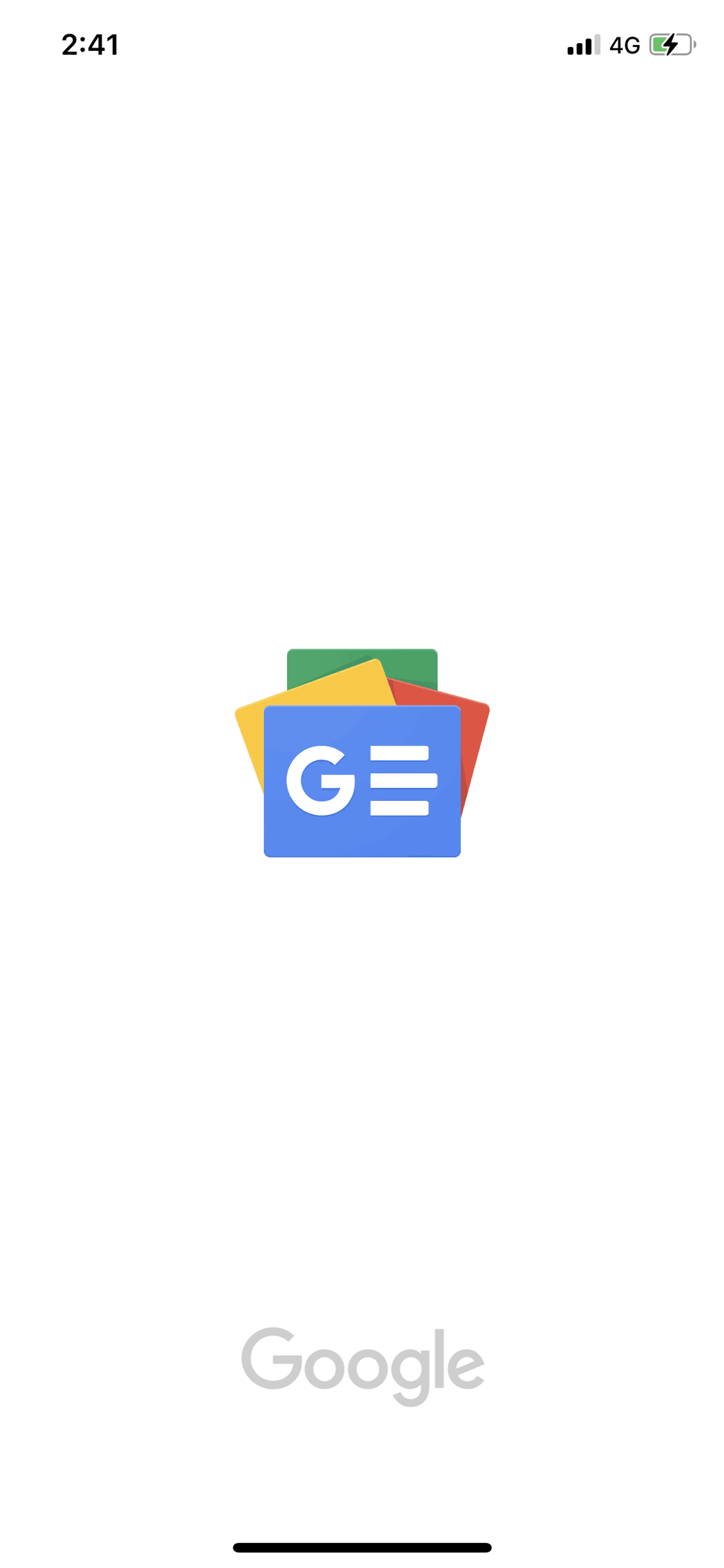 Google News iOS News interface screenshot 1