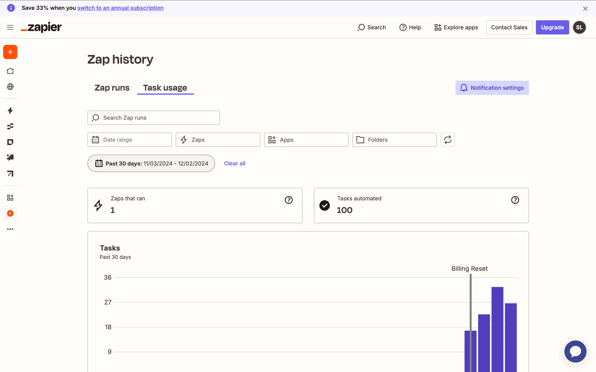 Zapier Web Productivity interface screenshot 22
