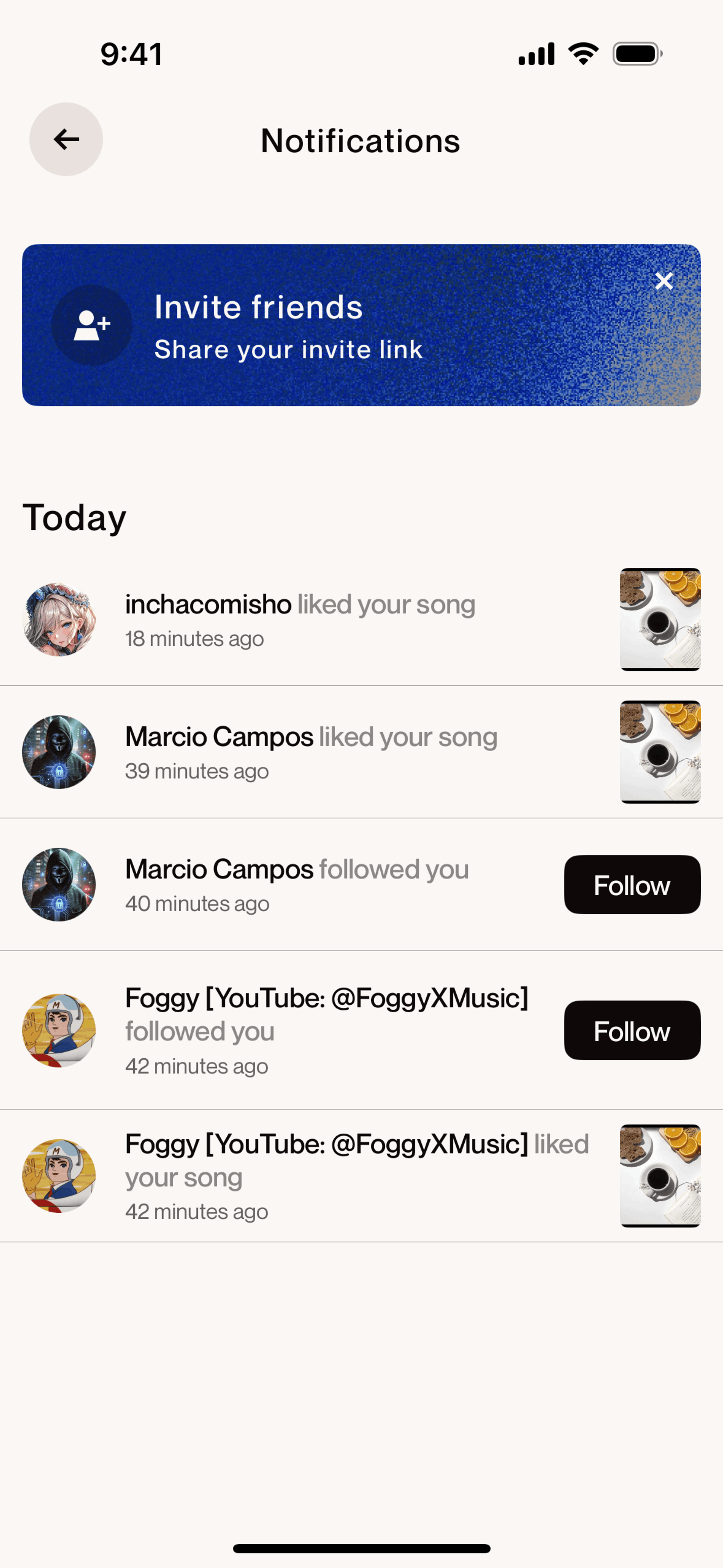 Suno iOS AI interface screenshot 7