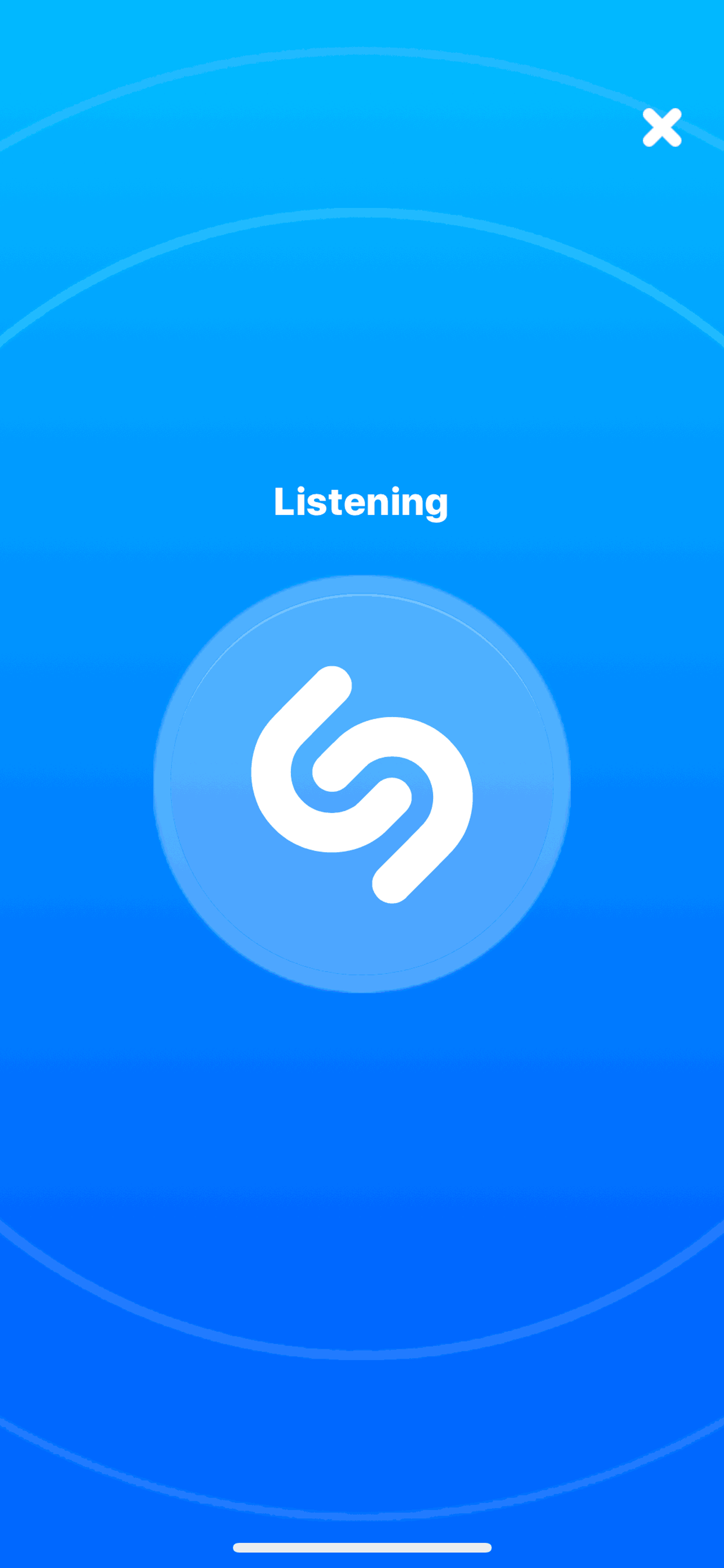 Shazam iOS Music & Audio interface screenshot 2