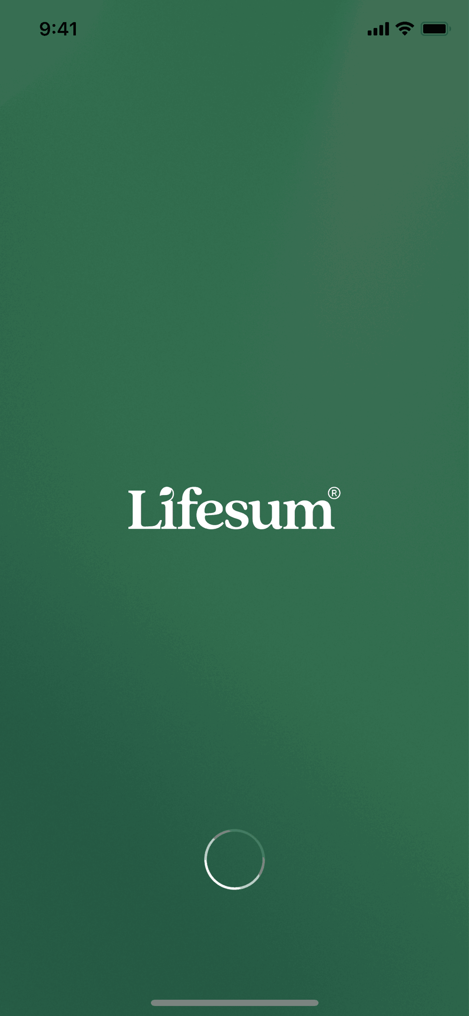 Lifesum iOS Health & Fitness interface screenshot 1