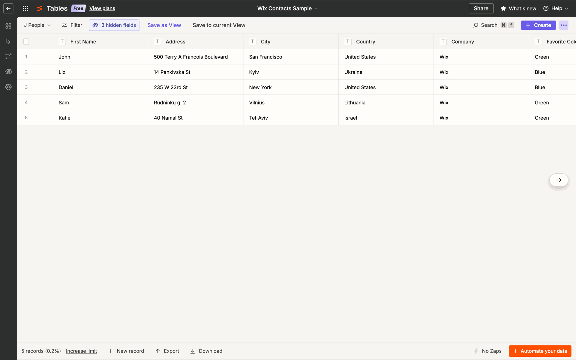 Zapier Web Productivity interface screenshot 3