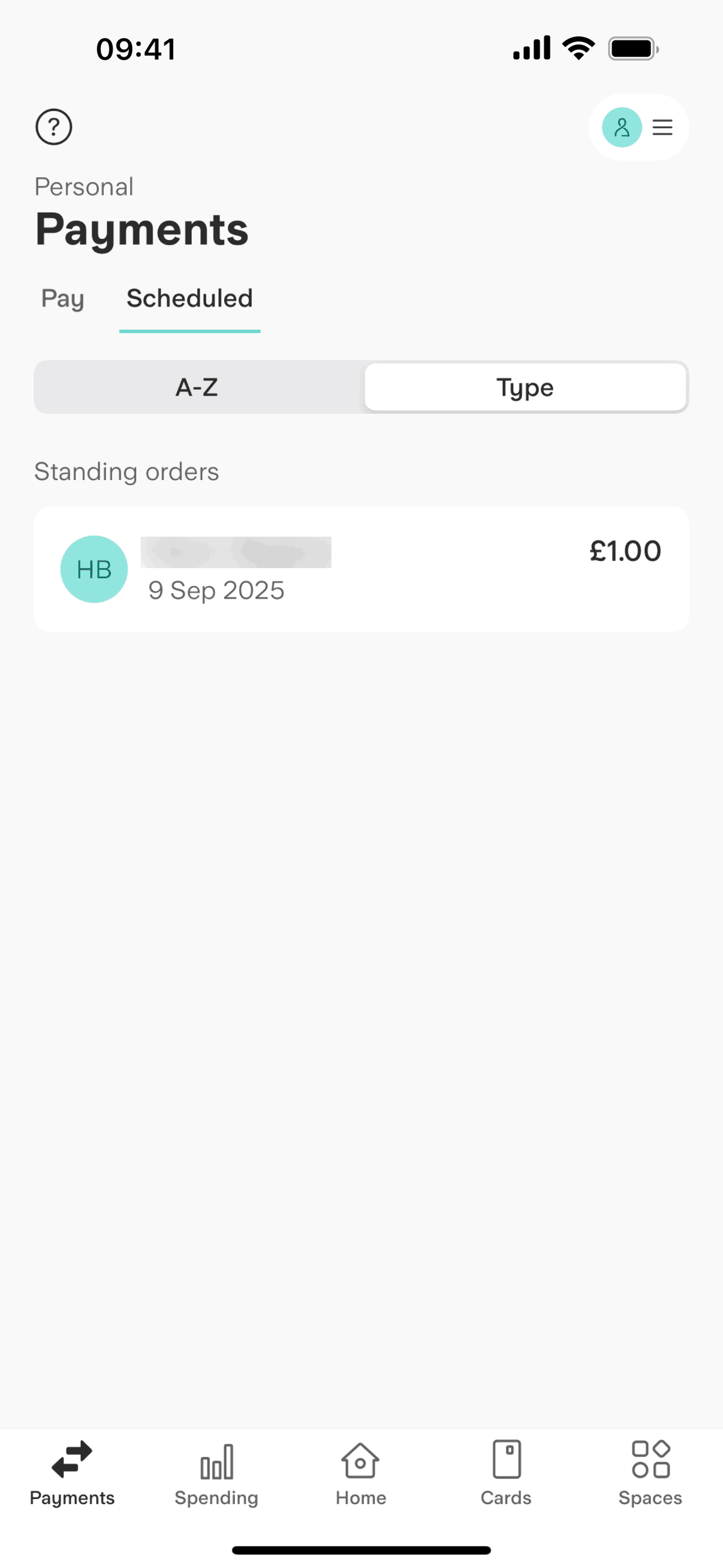 Starling Bank iOS Finance interface screenshot 21