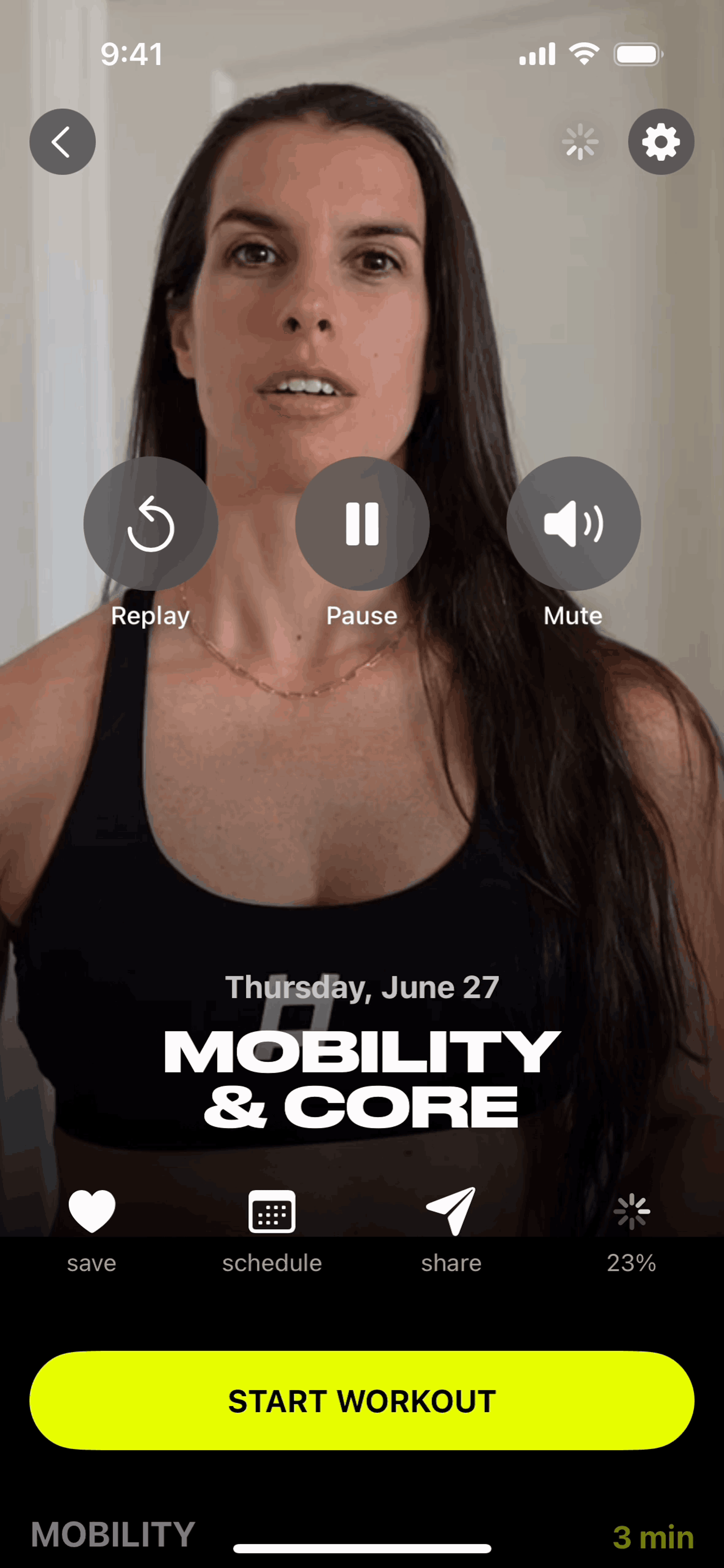 Ladder iOS Health & Fitness interface screenshot 9