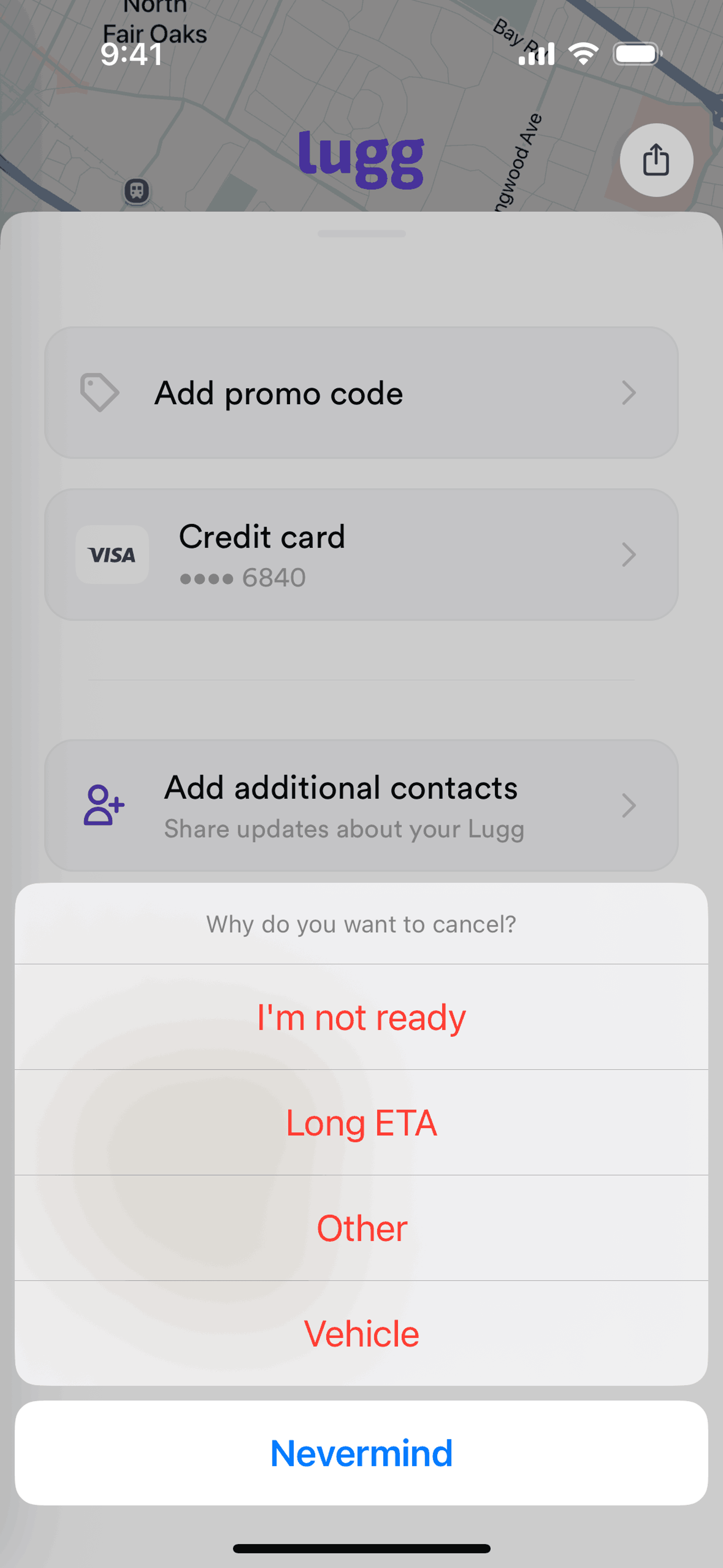 Lugg iOS Lifestyle interface screenshot 13