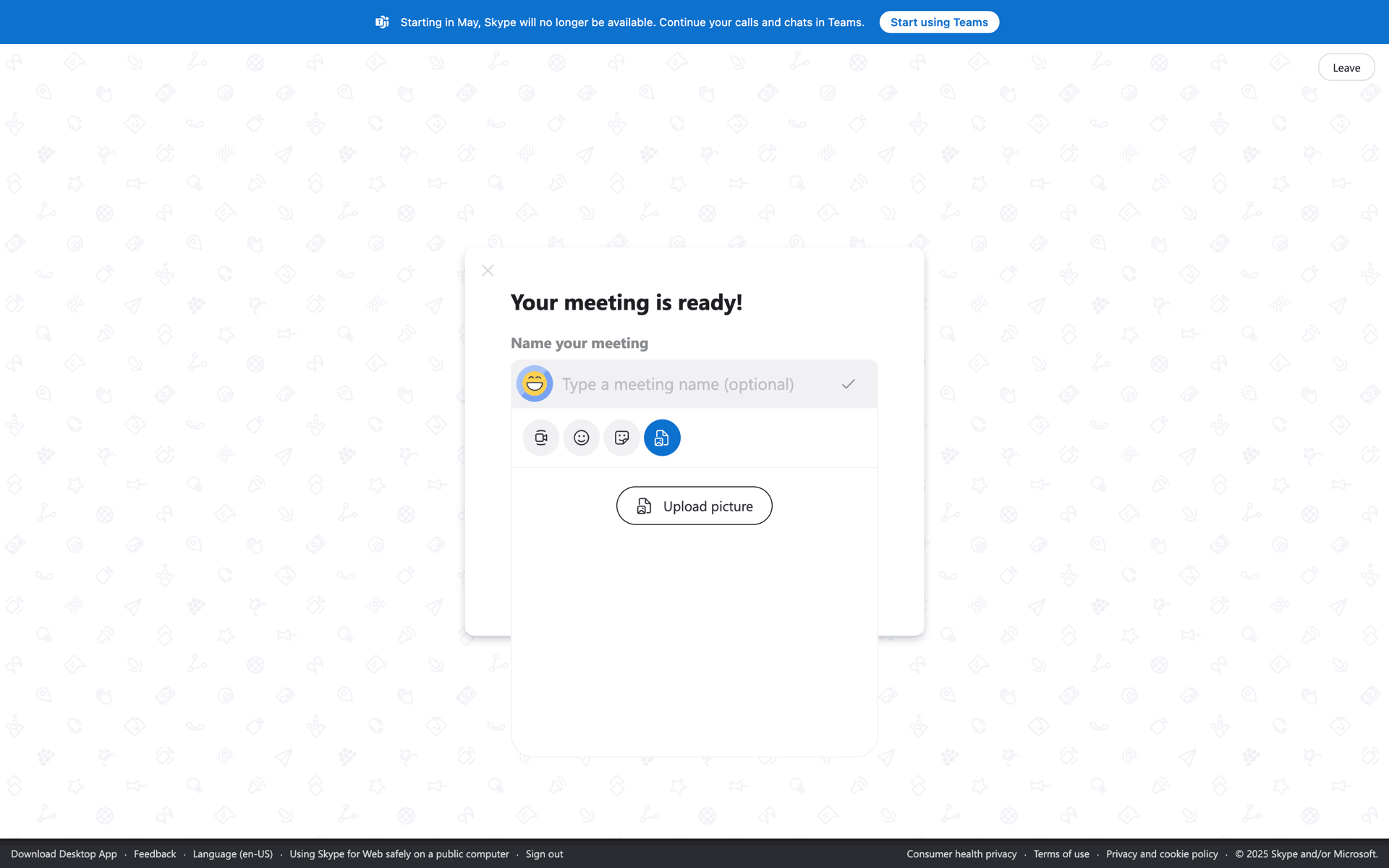 Skype Web Social Networking interface screenshot 22