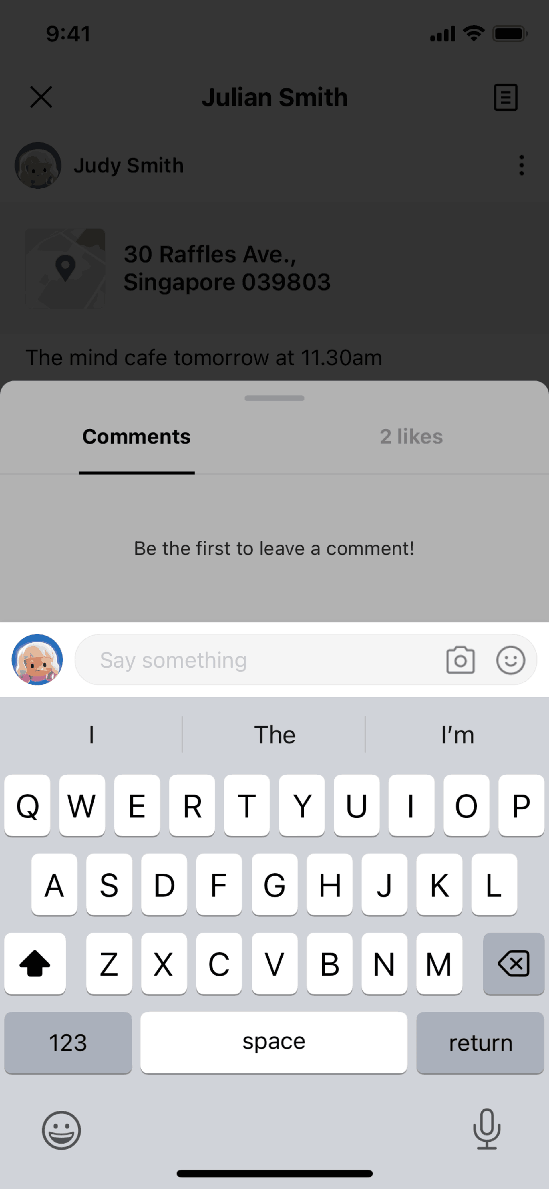 LINE iOS Social Networking interface screenshot 15