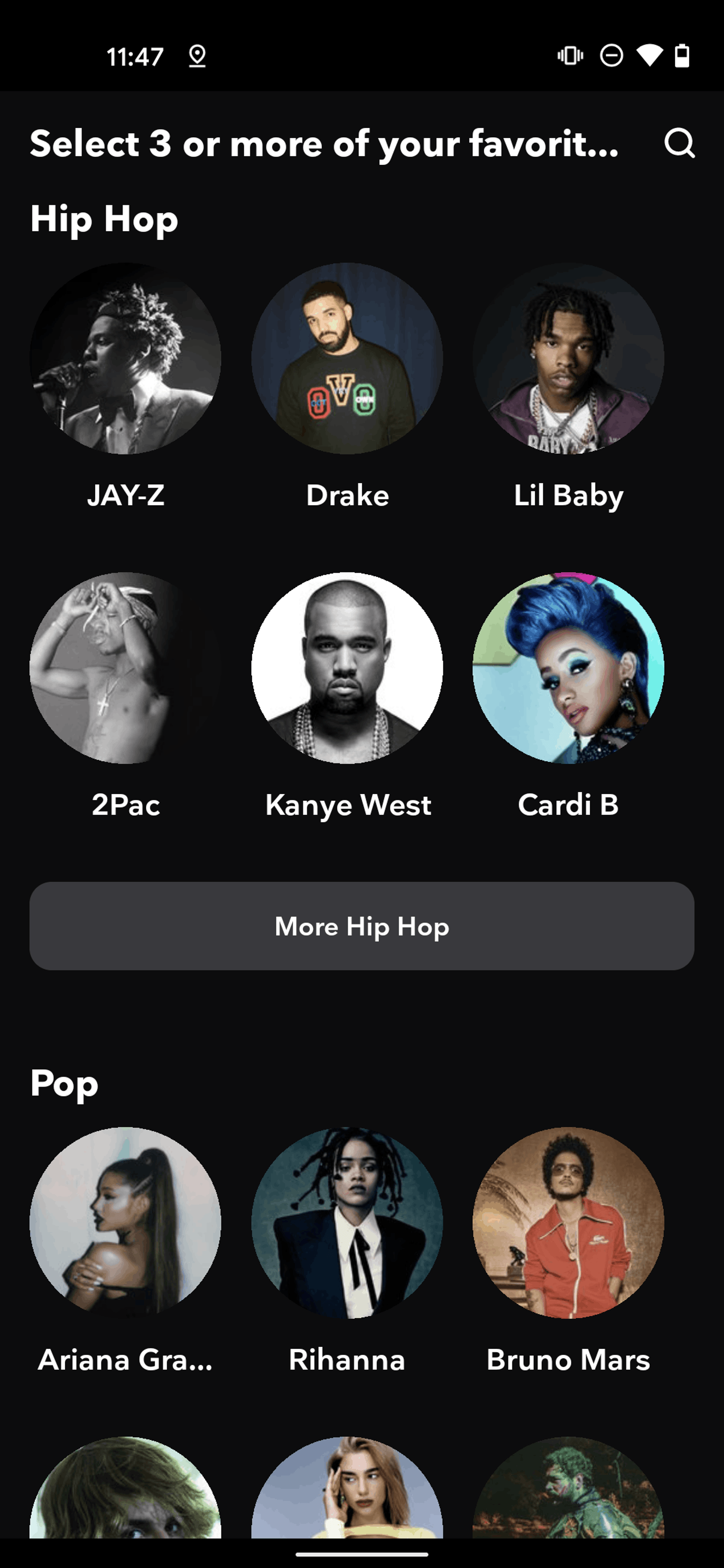 TIDAL Android Music & Audio interface screenshot 14