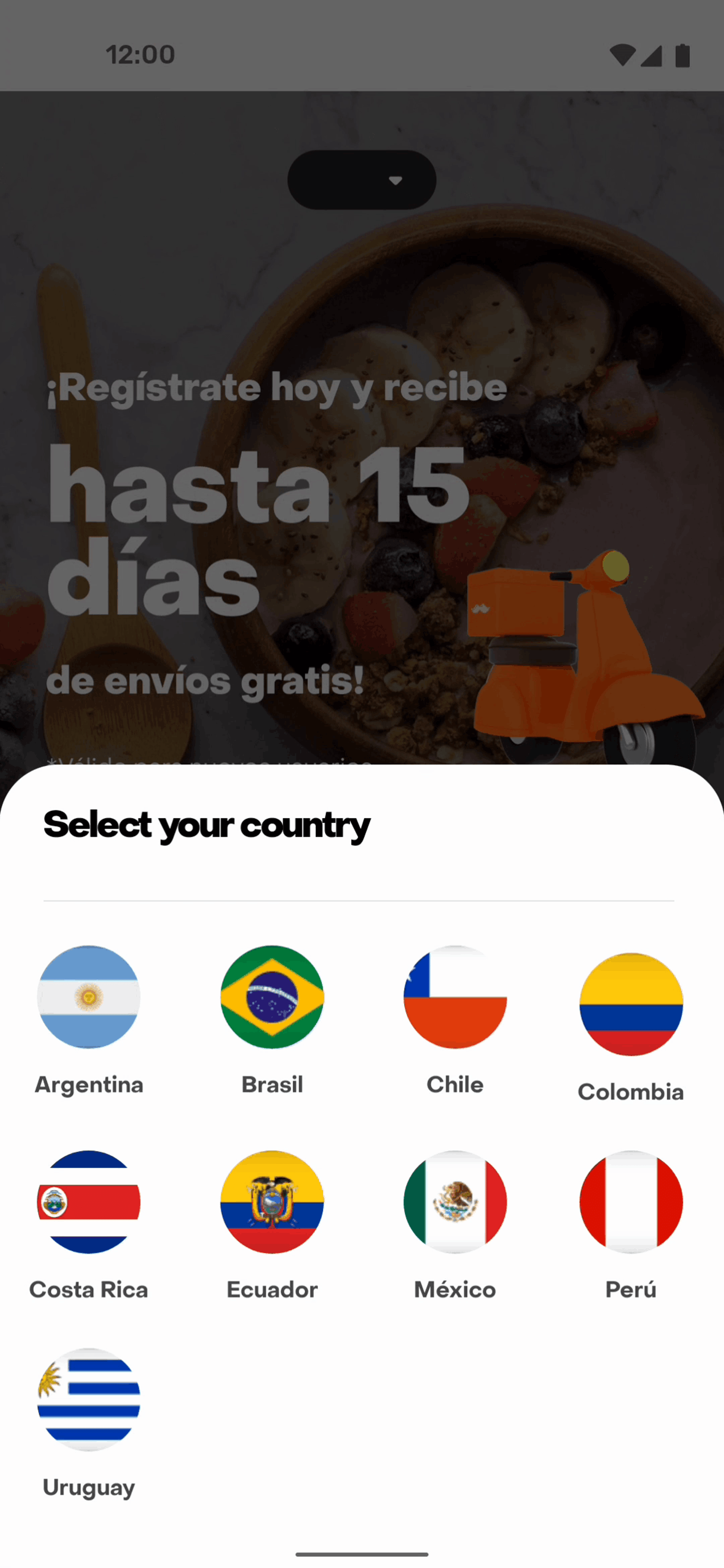 Rappi Android Food & Drink interface screenshot 6