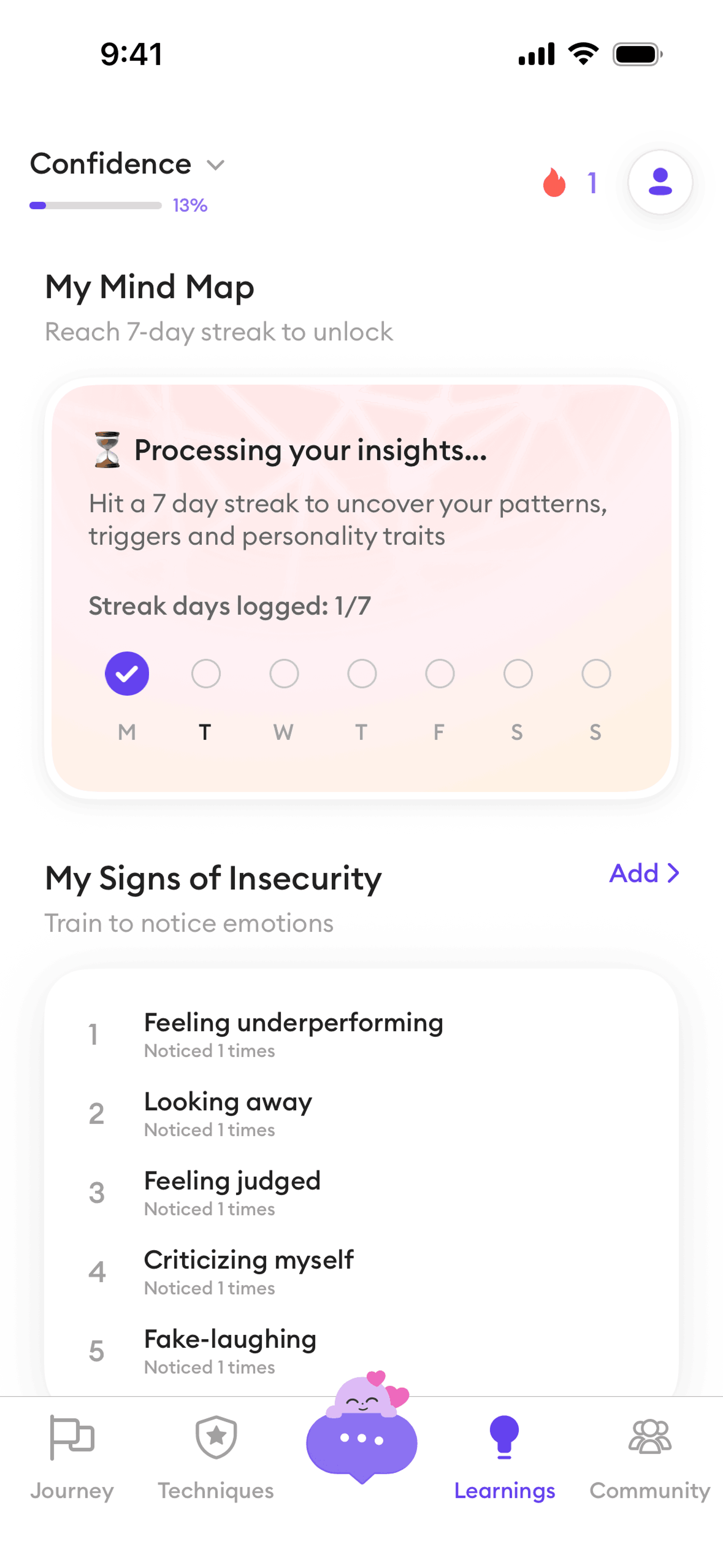 Ahead iOS Health & Fitness interface screenshot 17