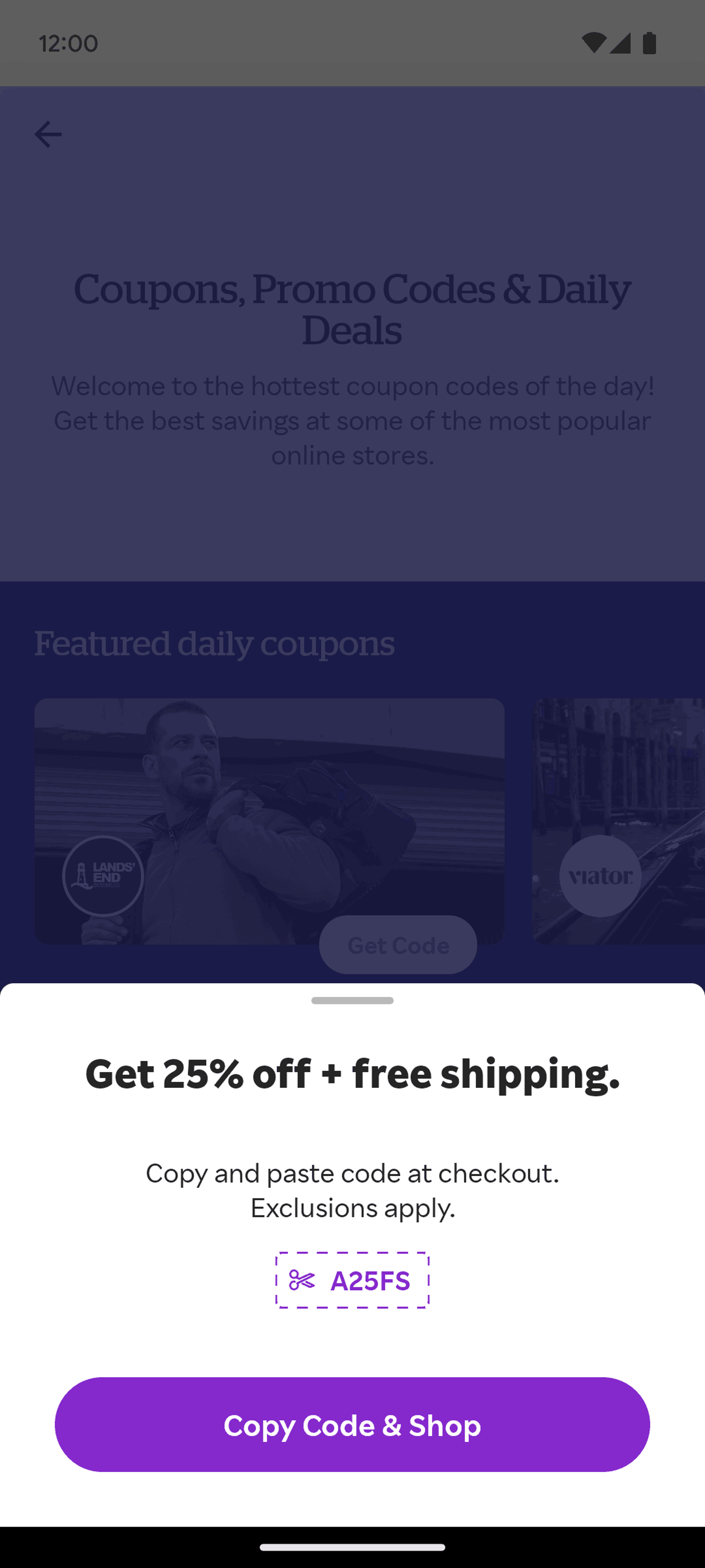 Rakuten Android Shopping interface screenshot 18