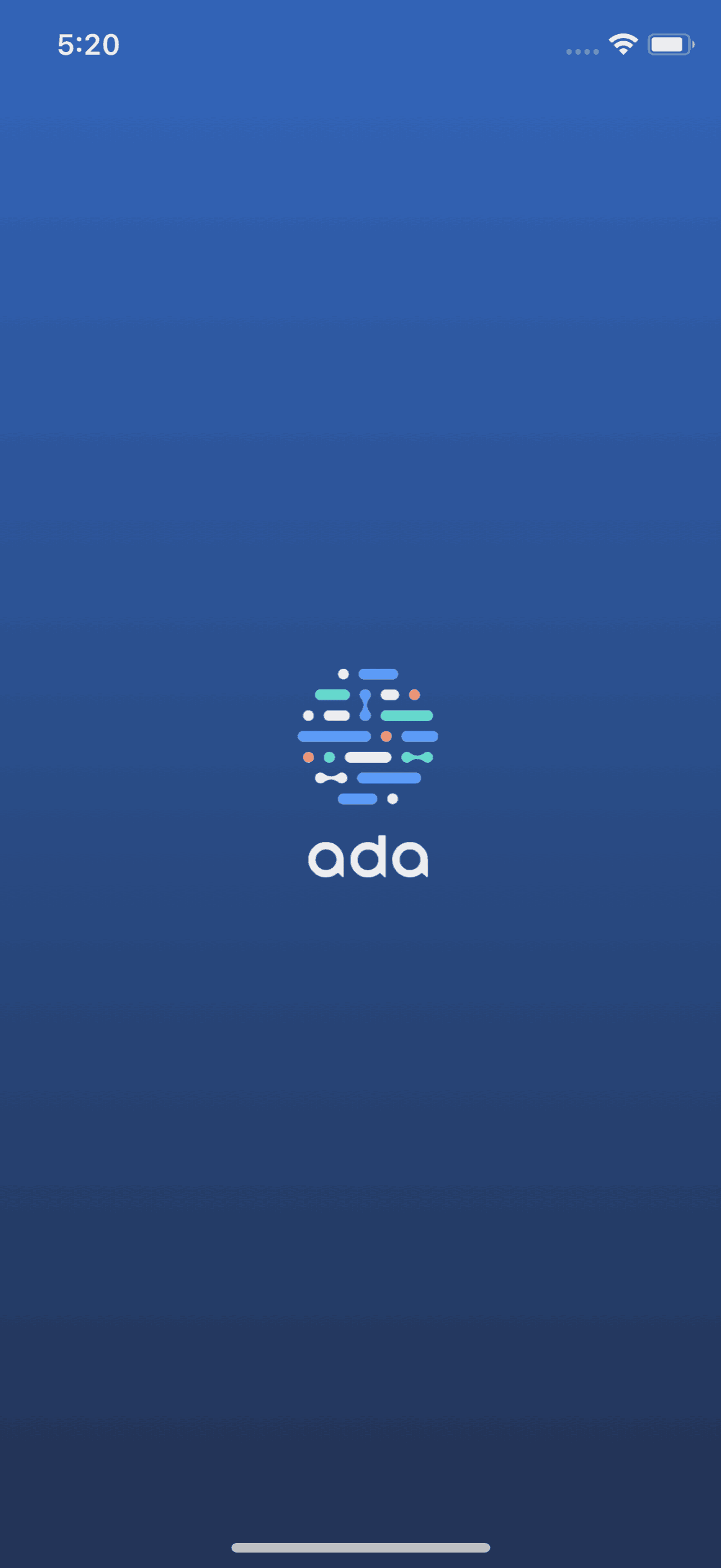 Ada iOS Health & Fitness interface screenshot 1