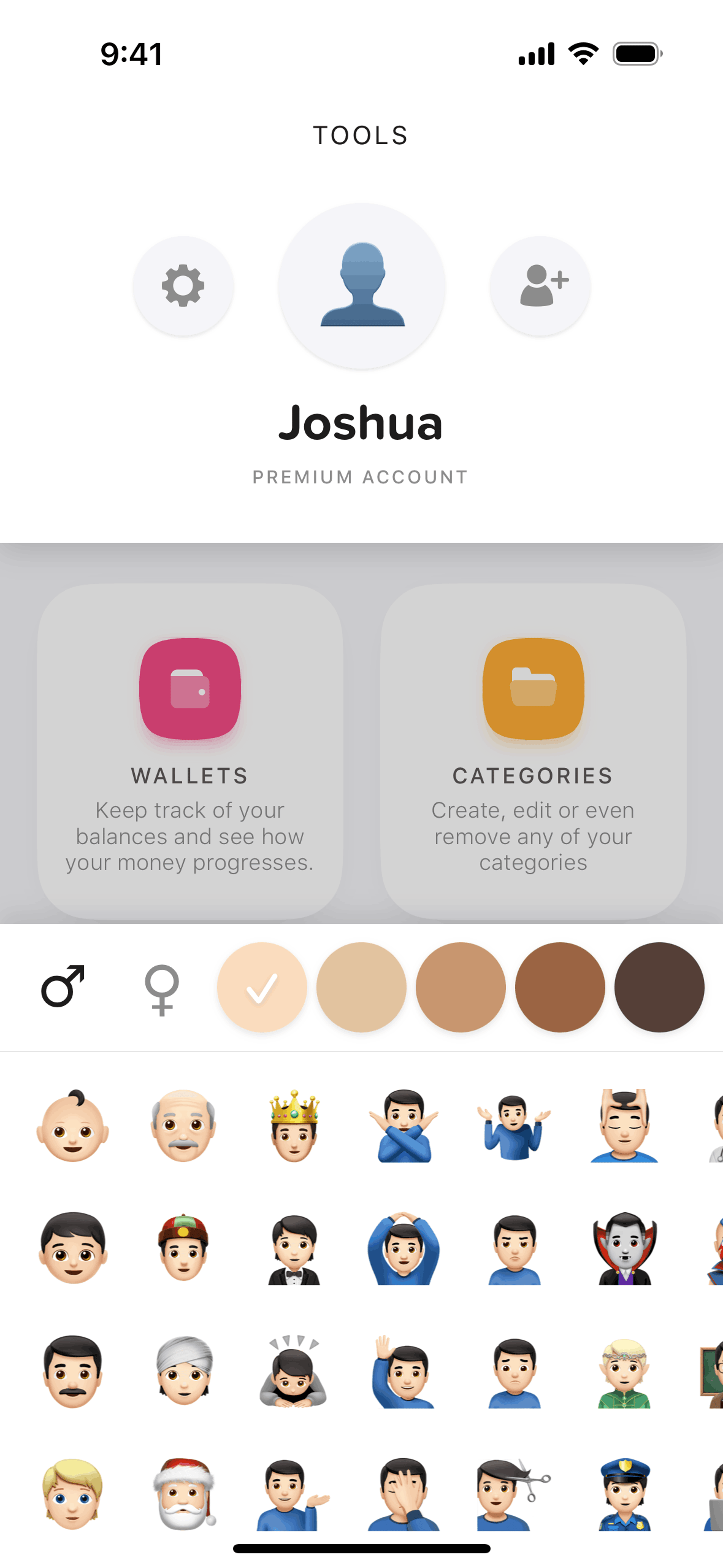 Buddy iOS Finance interface screenshot 8