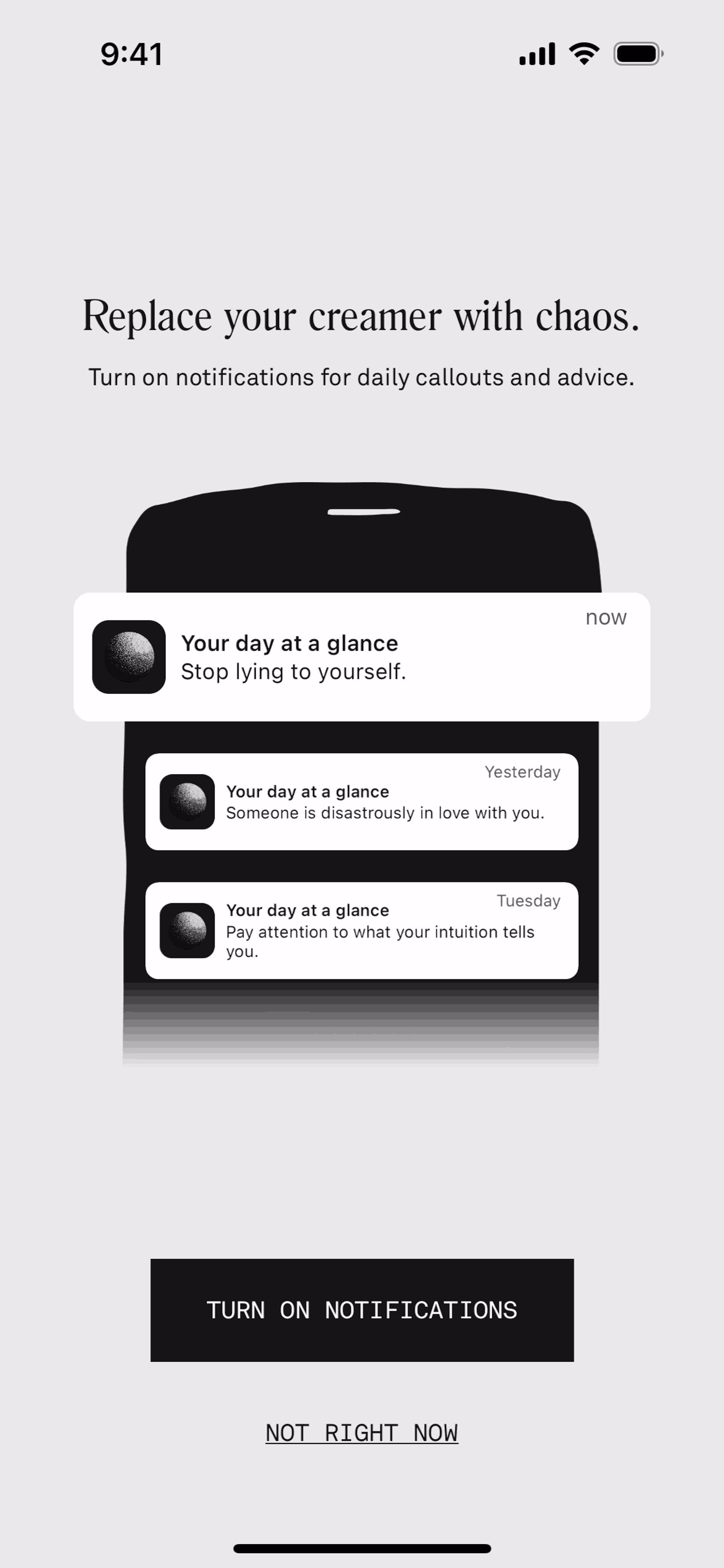 Co–Star iOS Lifestyle interface screenshot 24