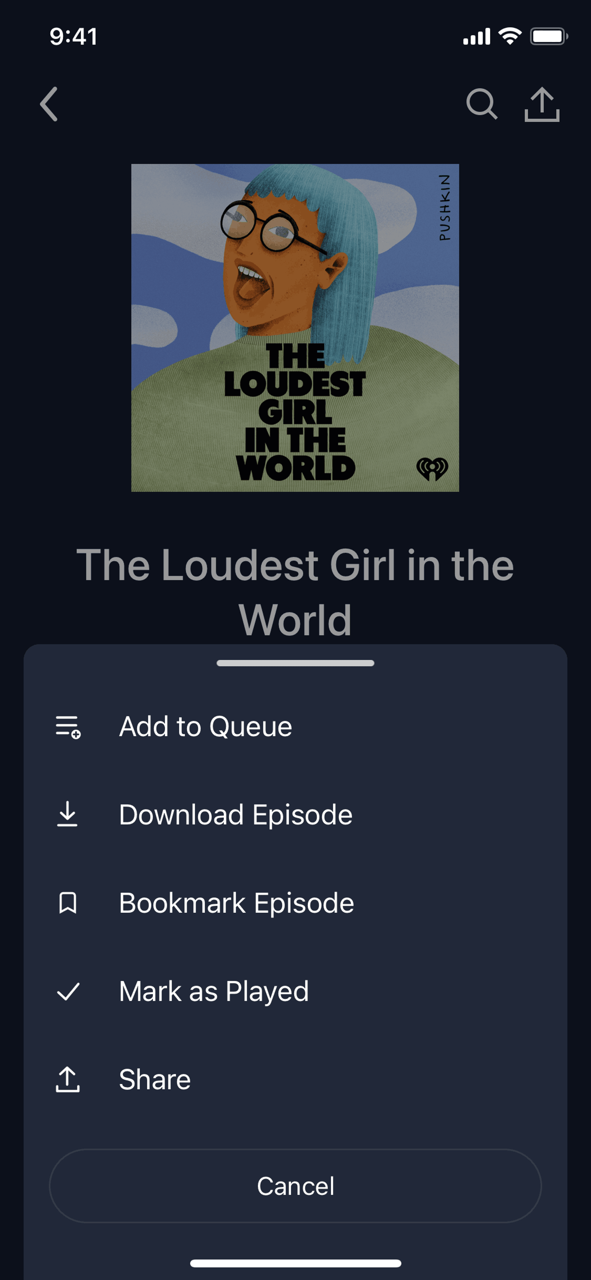 Luminary iOS Entertainment interface screenshot 16
