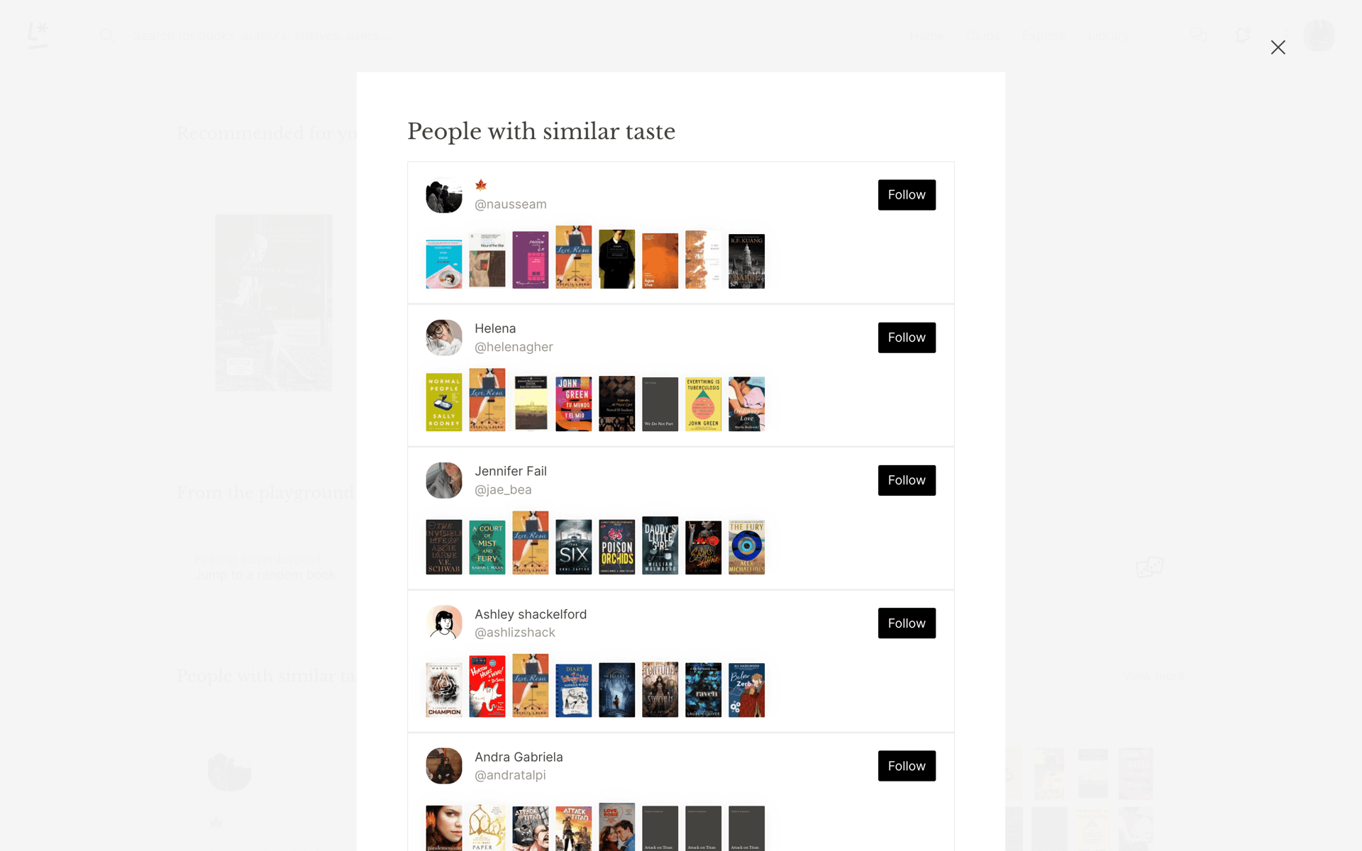 Literal Web Lifestyle interface screenshot 23