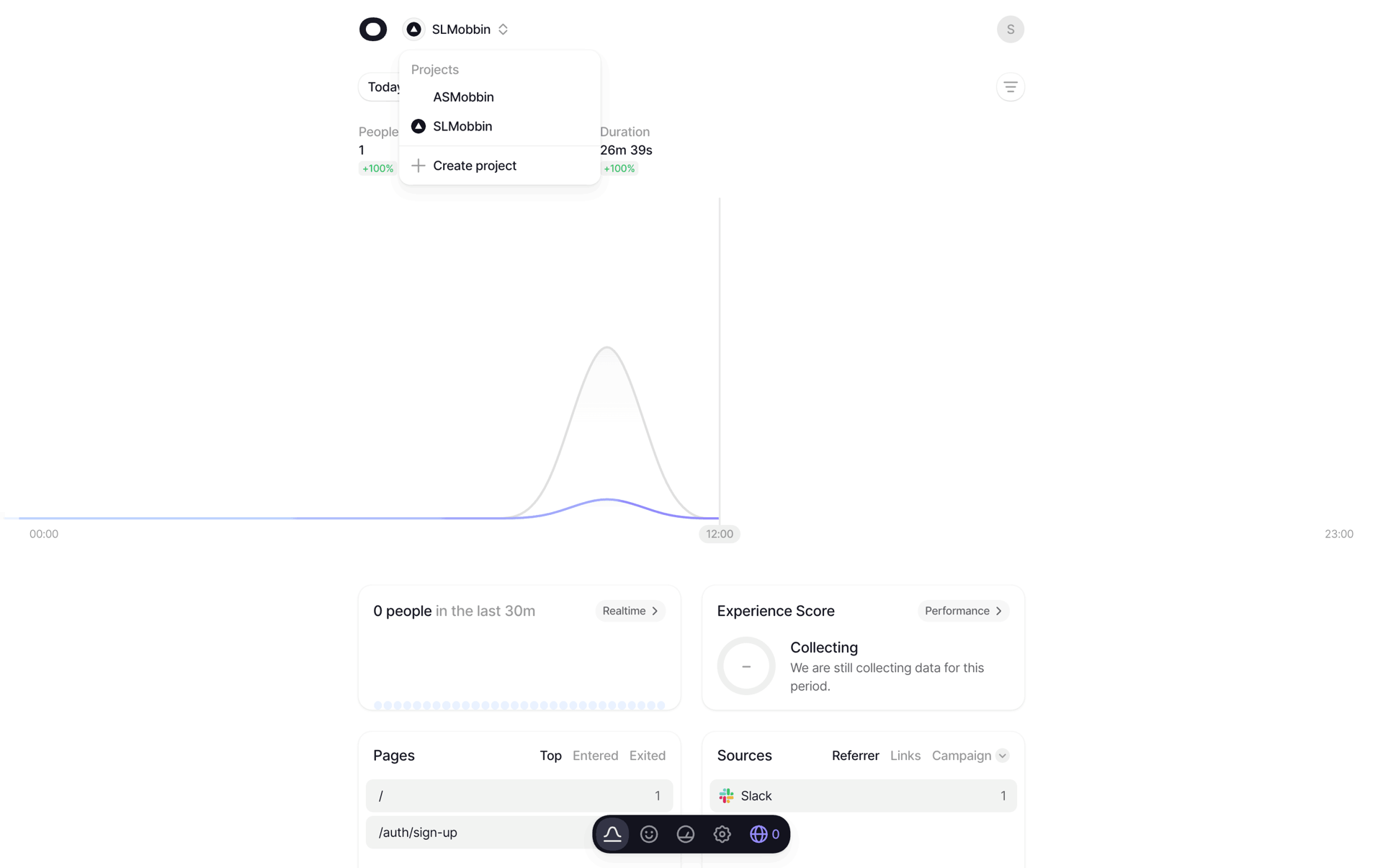 Visitors Web Business interface screenshot 24