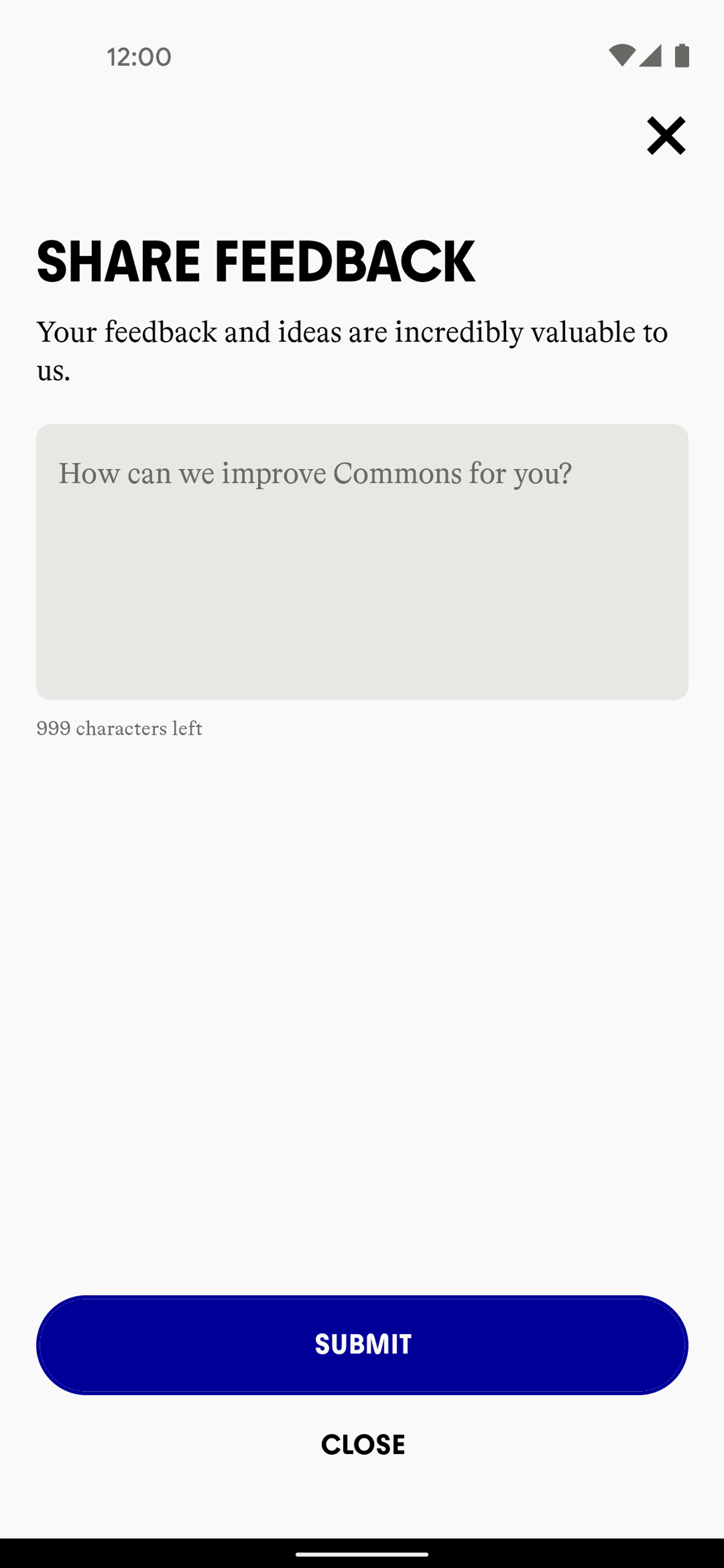 Commons Android Lifestyle interface screenshot 14