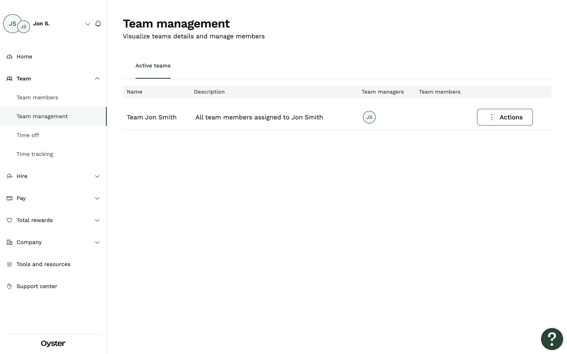 Oyster Web Business interface screenshot 21