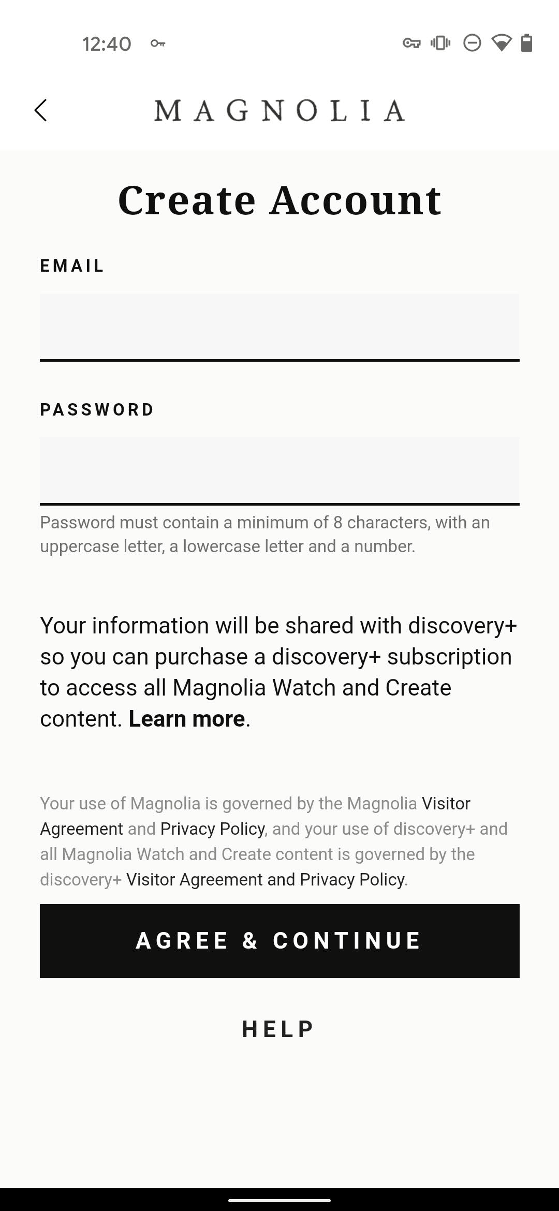 Magnolia Android Entertainment interface screenshot 12