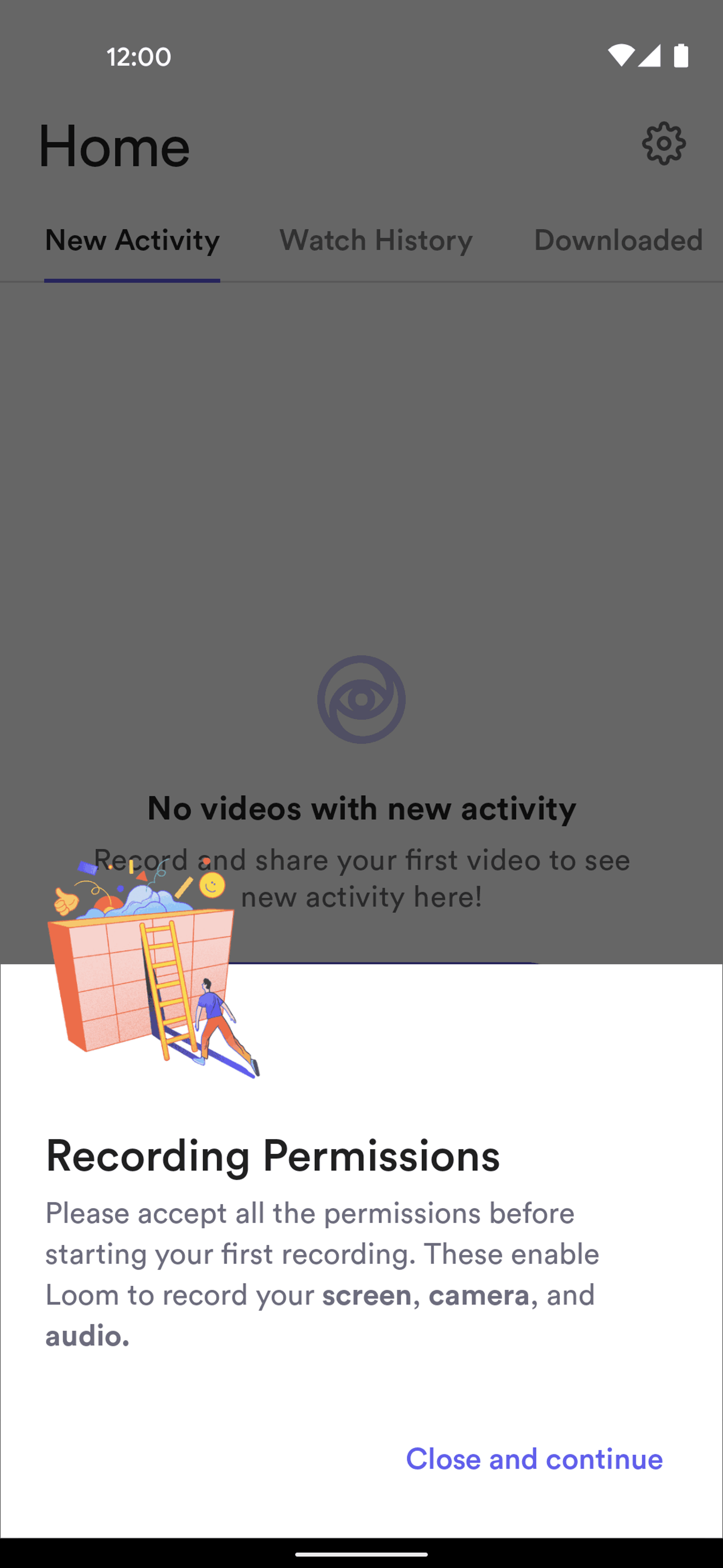 Loom Android Business interface screenshot 7