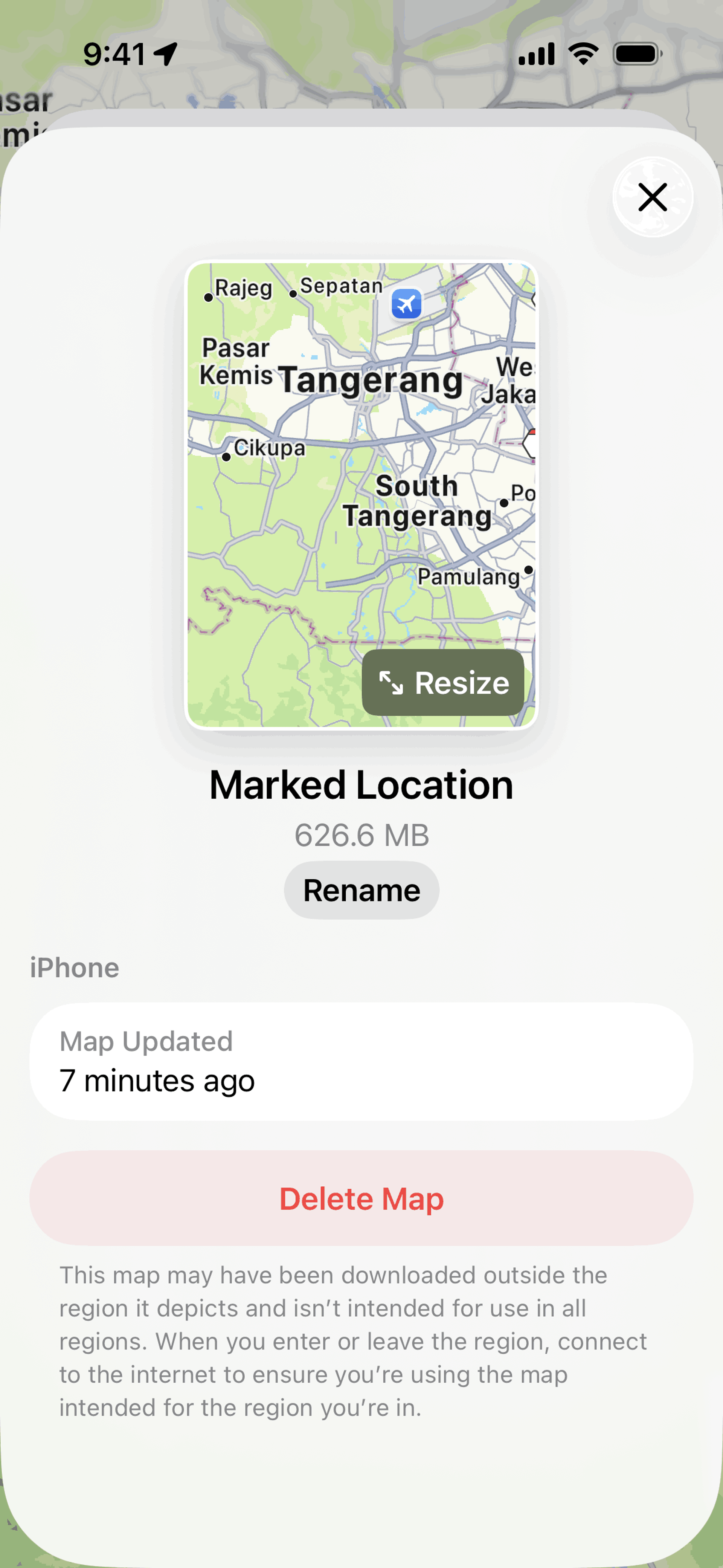 Apple Maps iOS Maps & Navigation interface screenshot 22