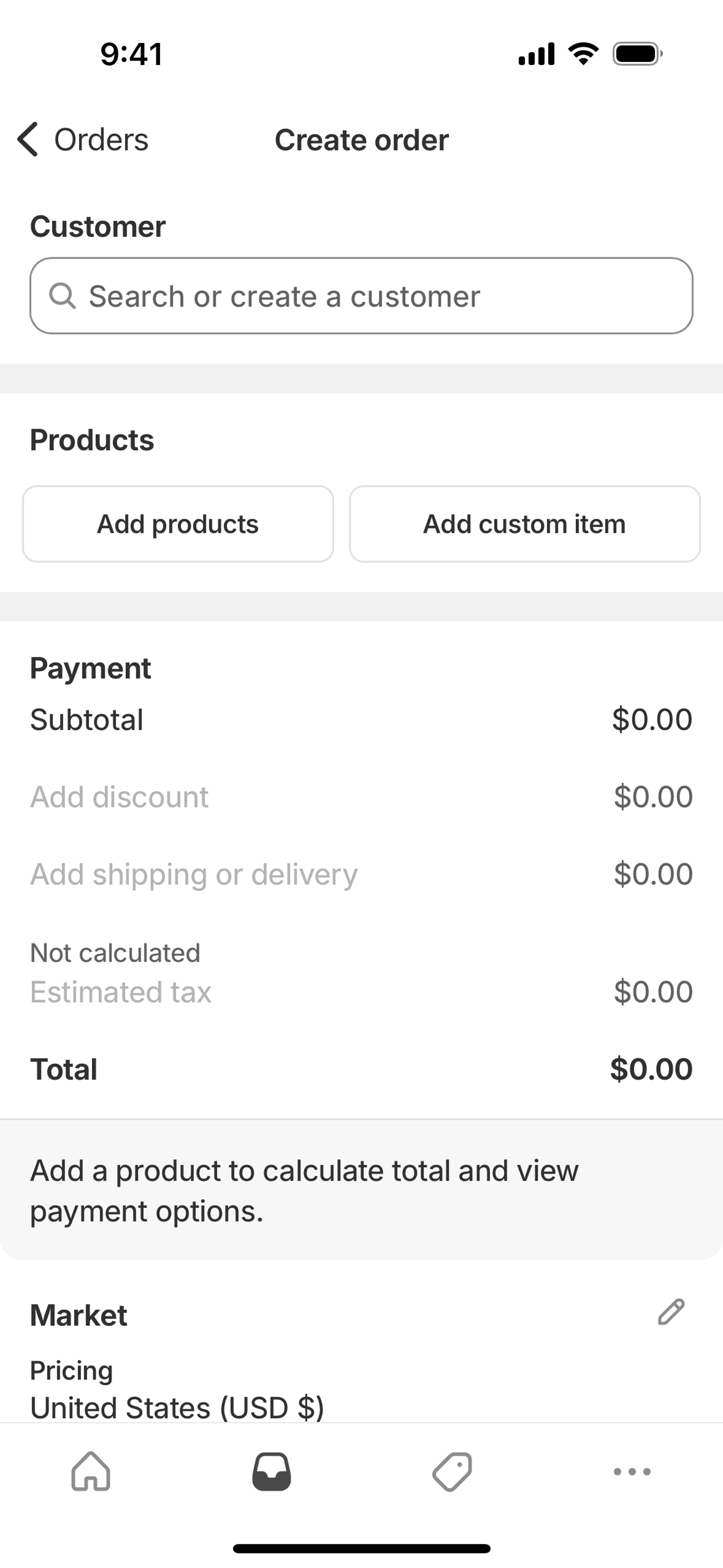 Shopify iOS Business interface screenshot 8