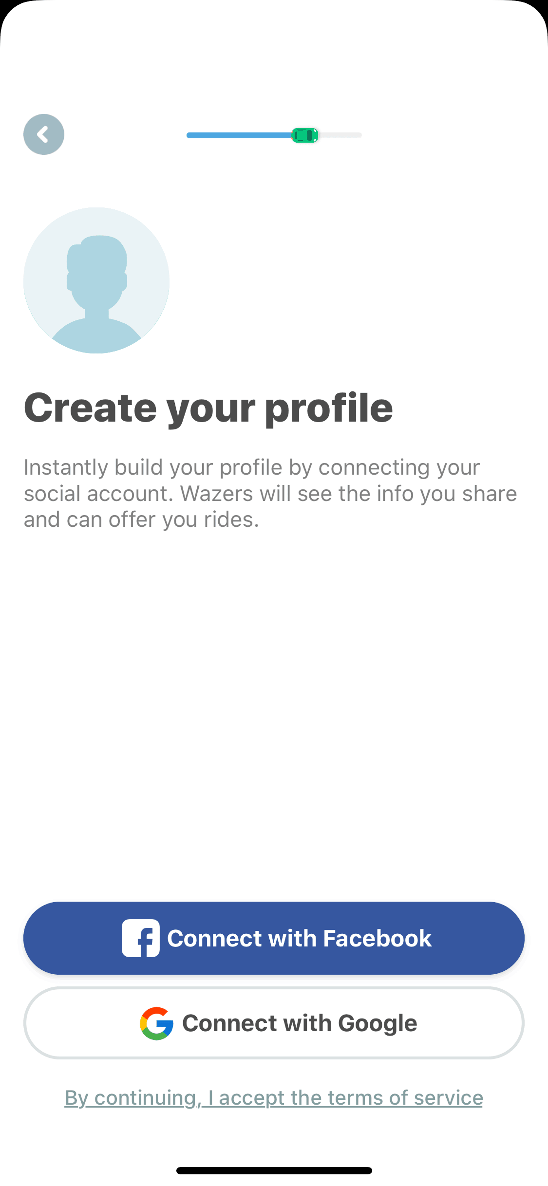 Waze Carpool iOS Maps & Navigation interface screenshot 14